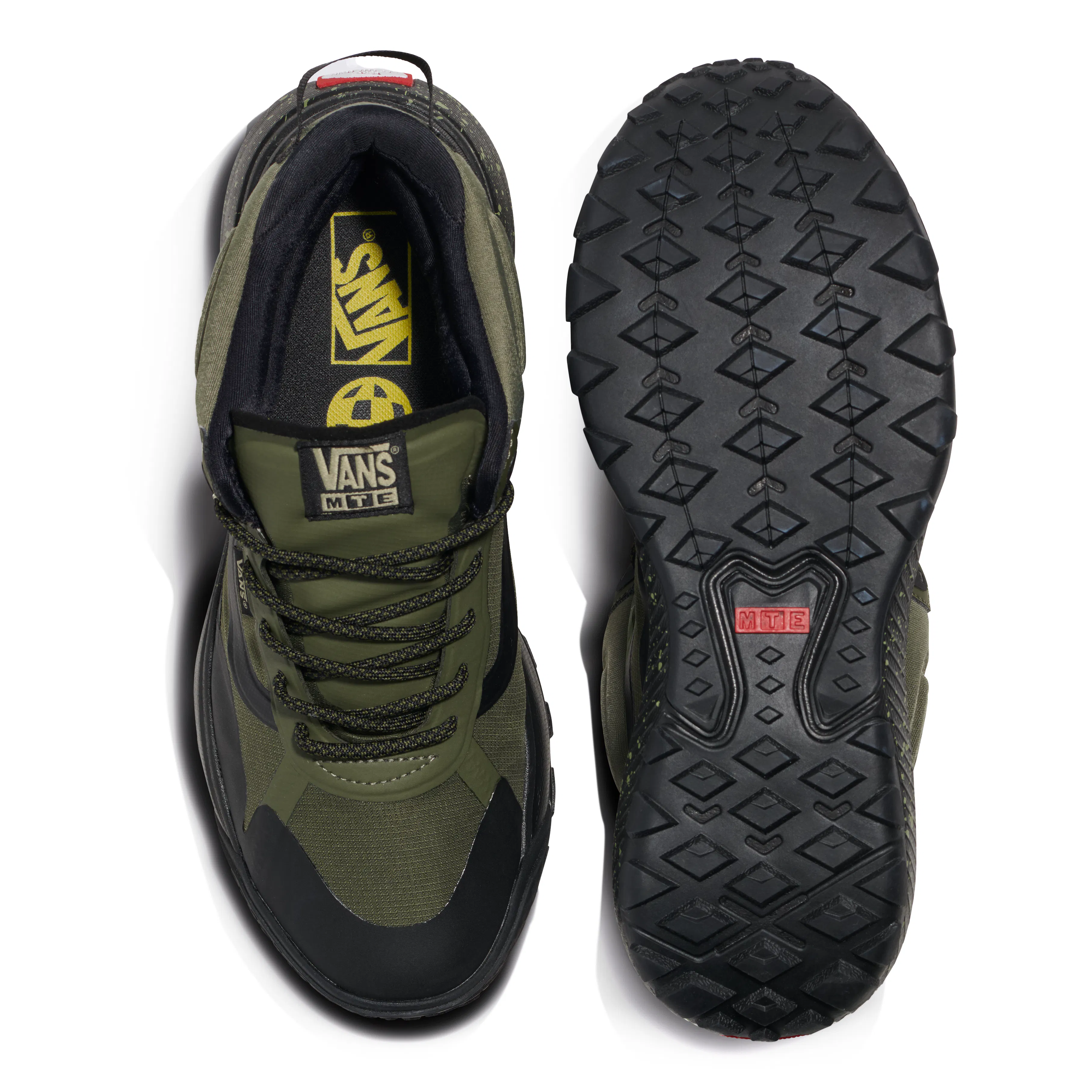 Vans MTE Crosspath Mid Trail Sneaker - Olive | Trail Sneakers