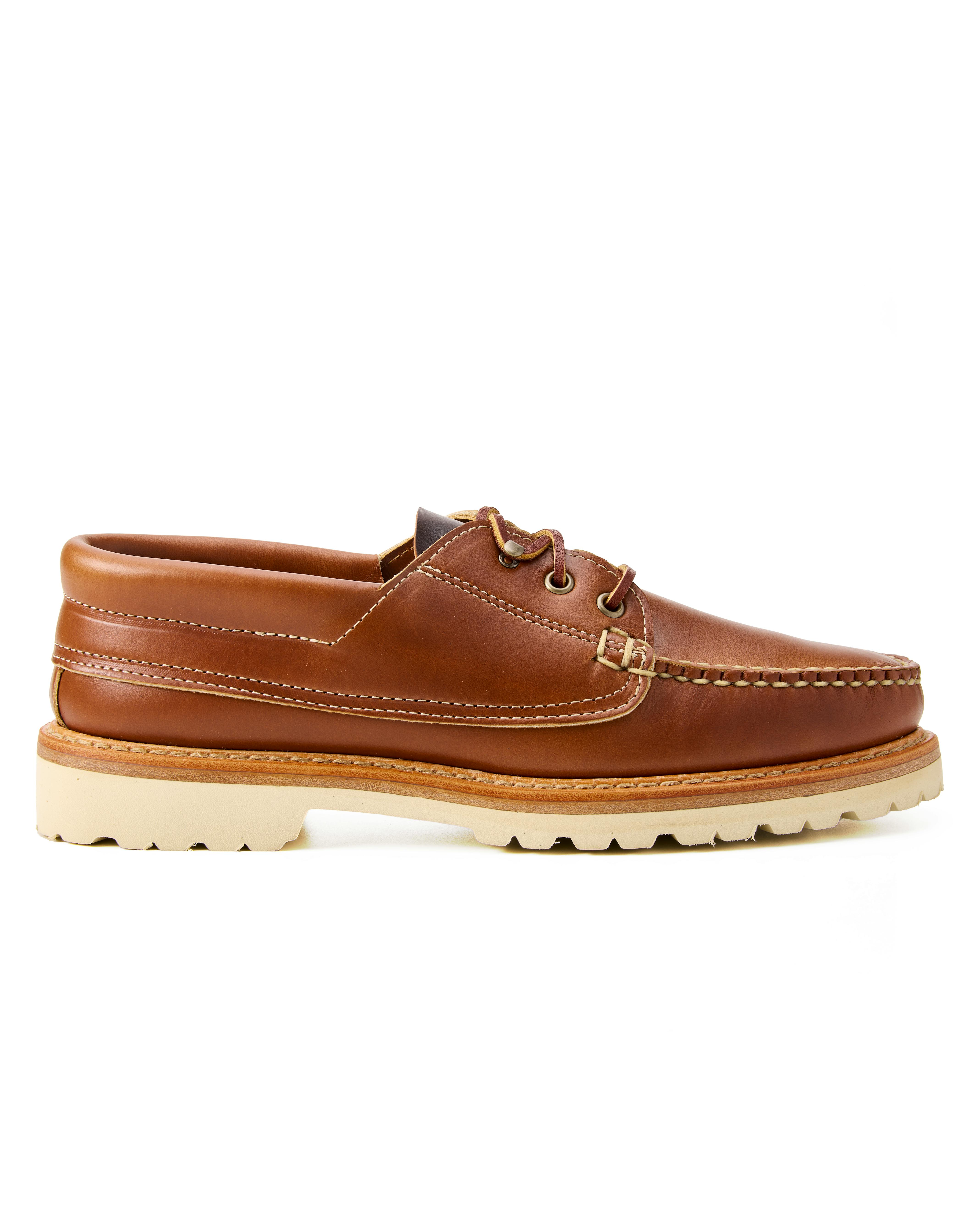 Rancourt Ranger Moc Chicago Tan CXL Boat Shoes Huckberry