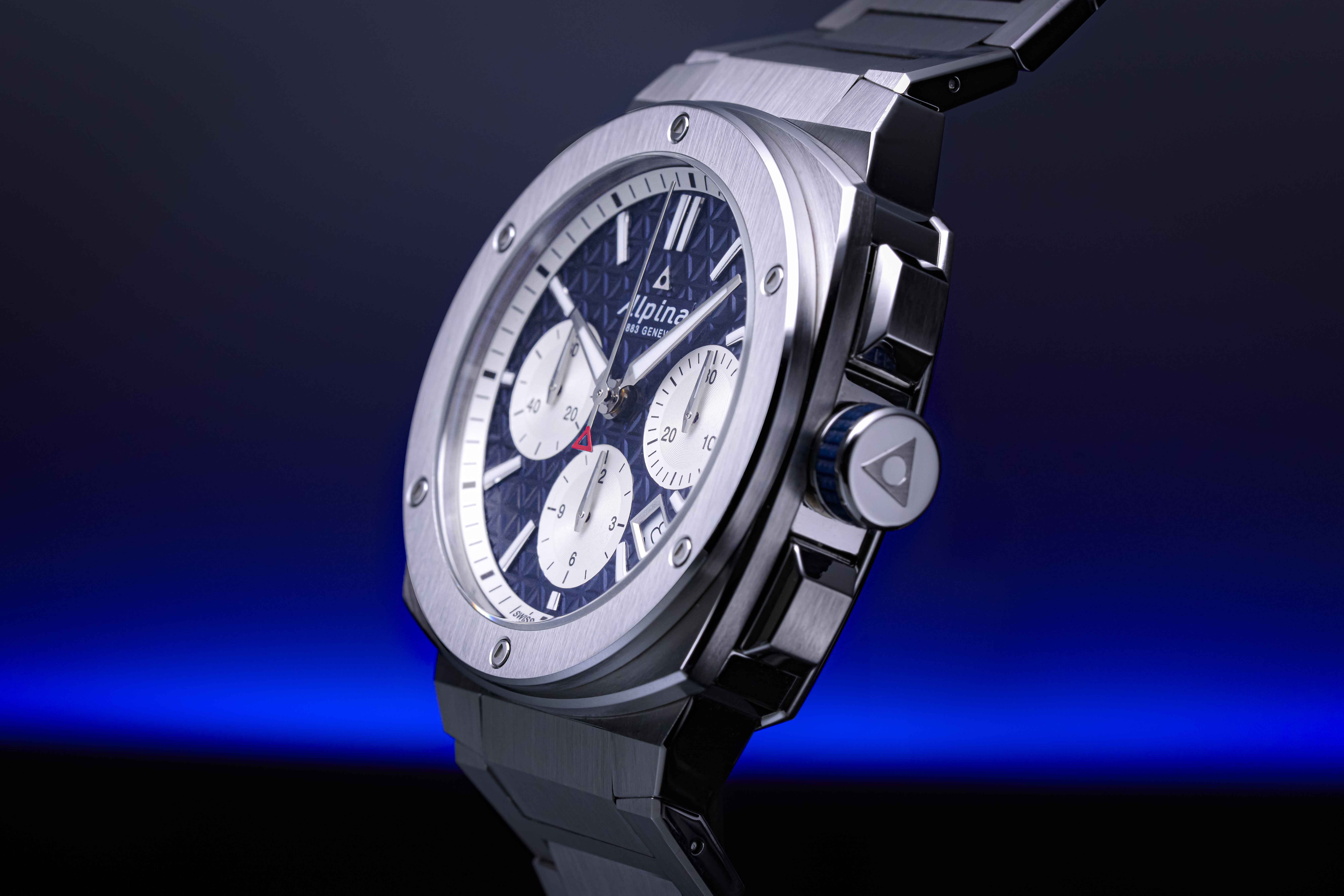 Alpina Alpiner Extreme Chronograph Automatic Watch - Navy