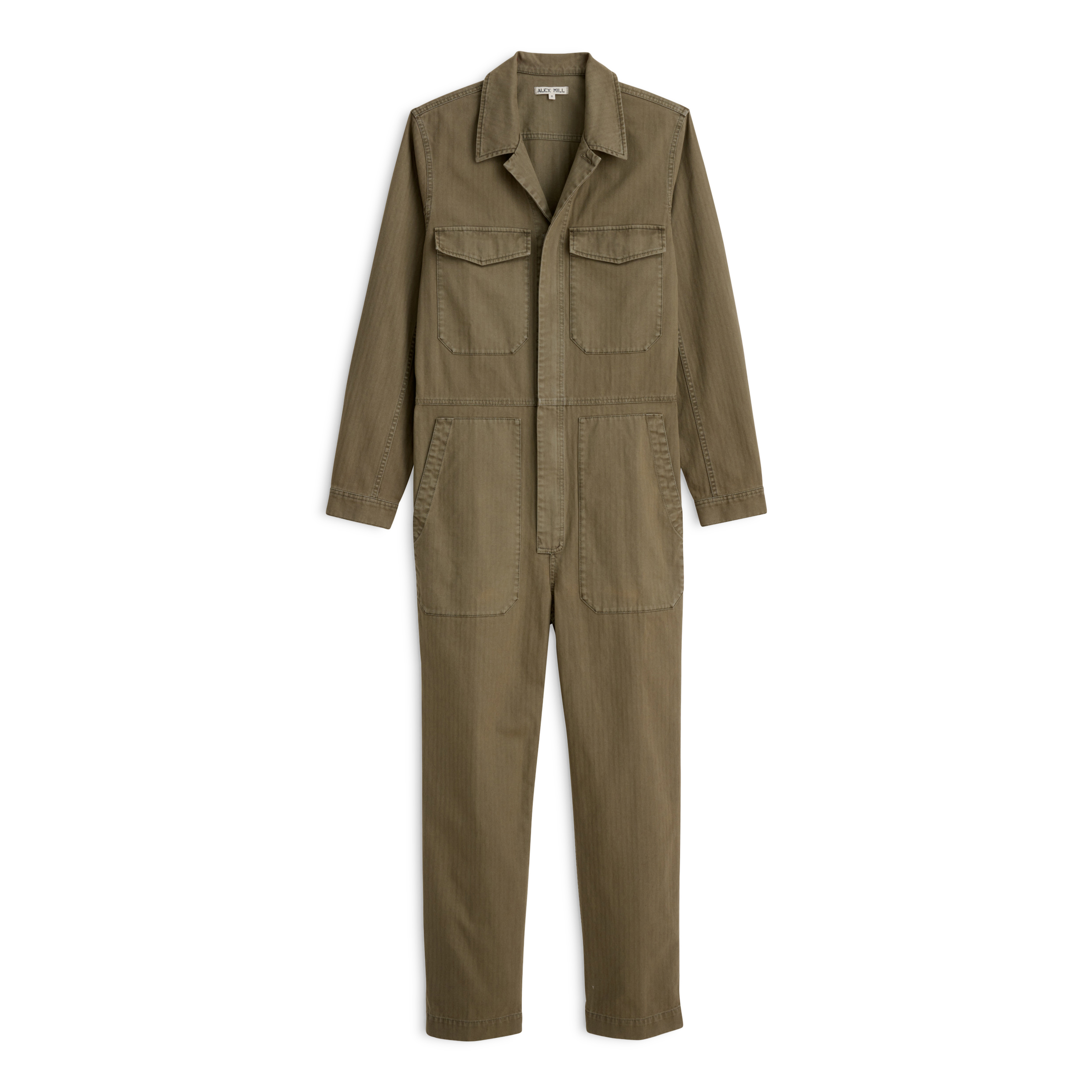 パンツ 60's POWR HOUSE Herringbone Jumpsuit Alex_Mill_Standard_Zip_Jumpsui