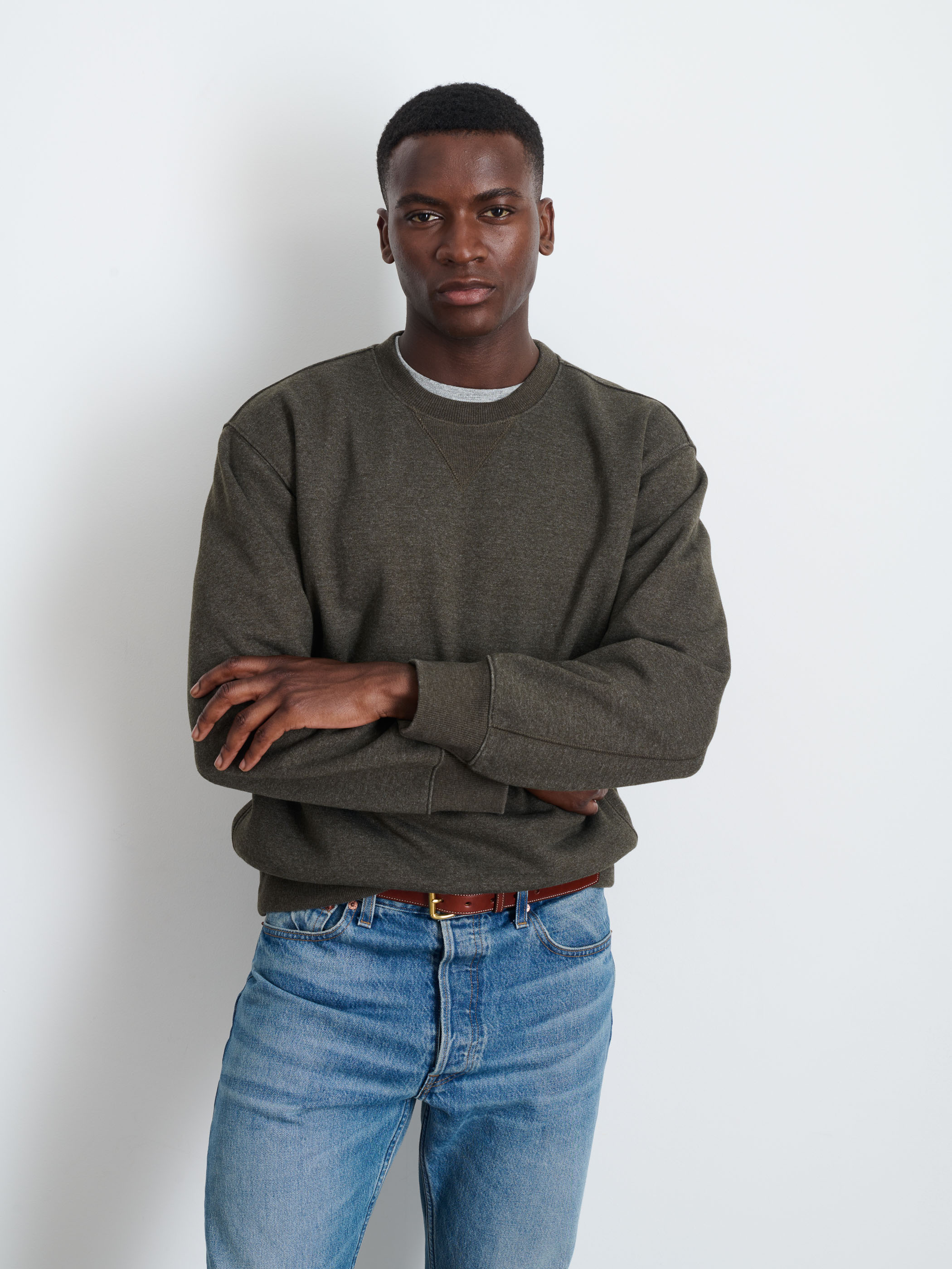 スウェット・トレーナー ALYX Sand Cotton Oversize Sweatshirt 1様専用 ALYX アリクス ロゴクルースウェット