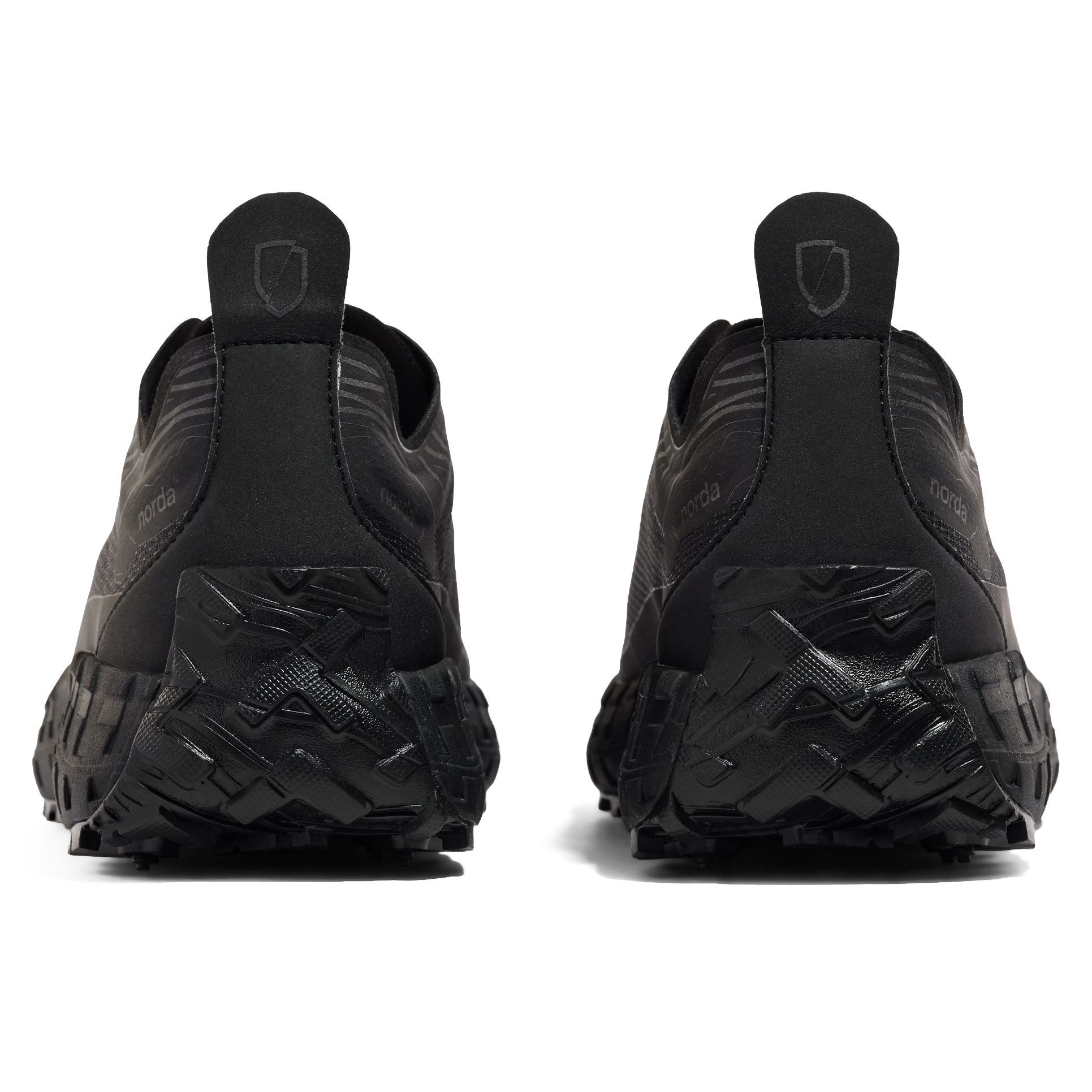 Norda 001 G+ Waterproof Trail Running Sneaker - Black
