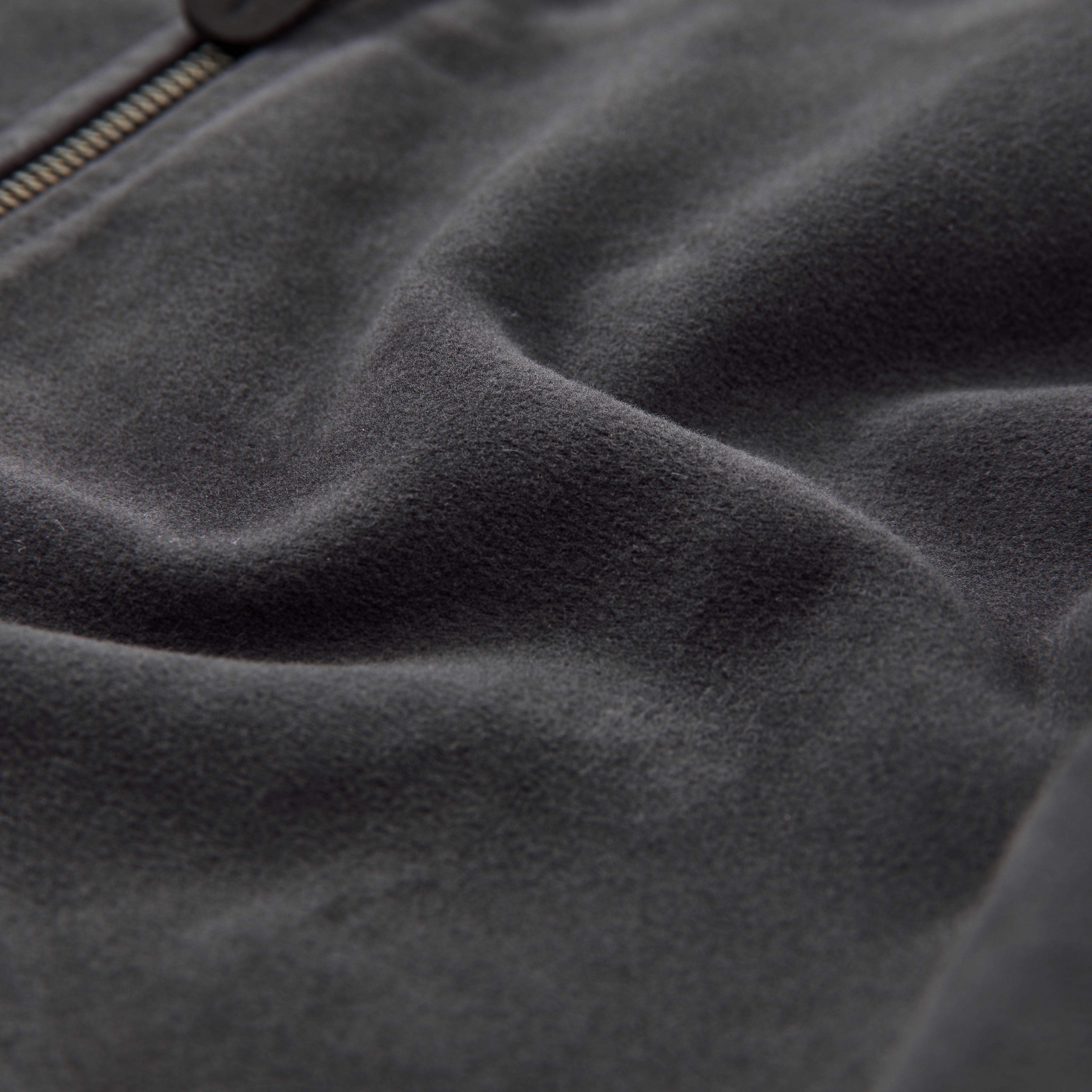 Flint and Tinder Moleskin Bomber Jacket - Charcoal | Jackets