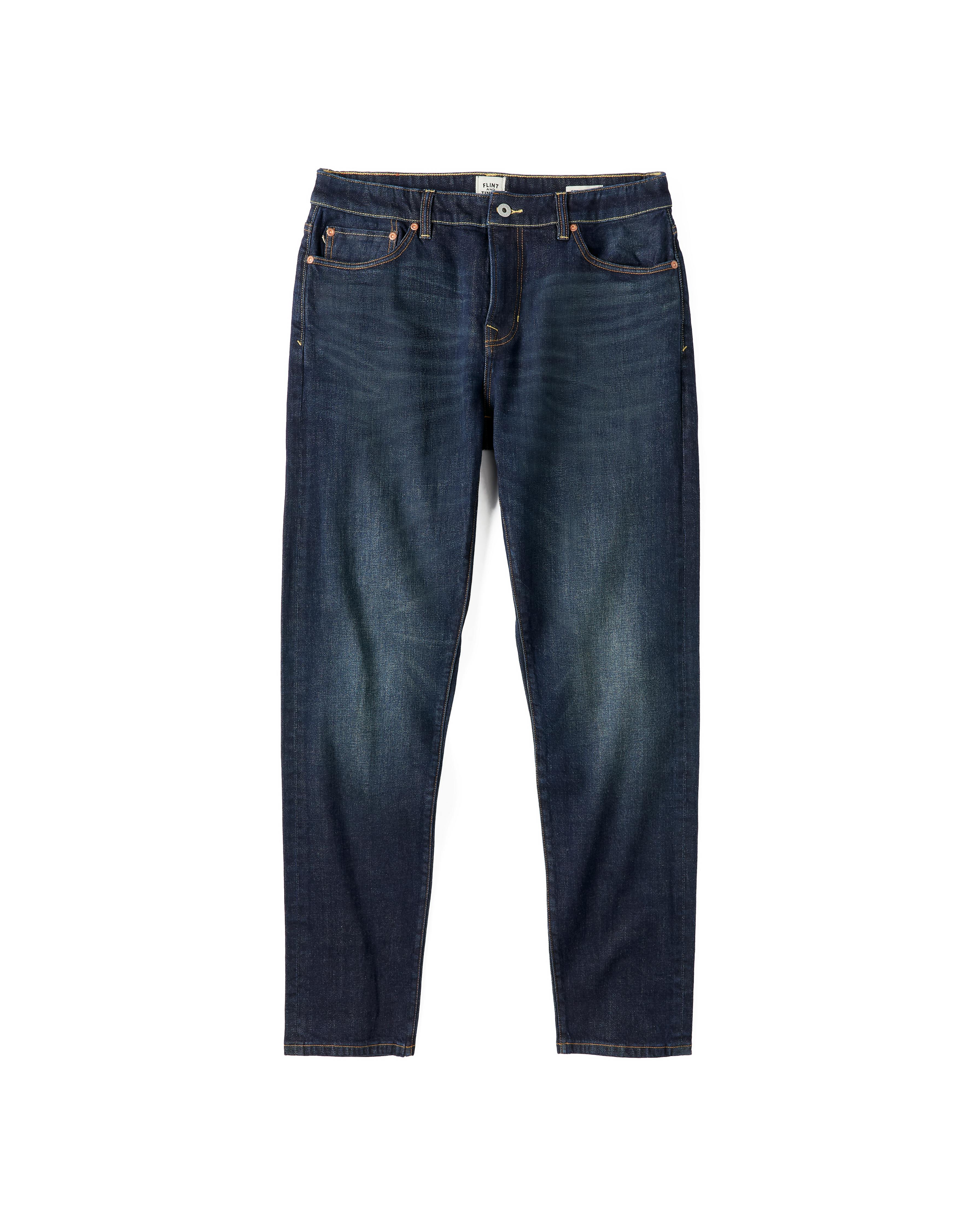 Flint and Tinder Stretch Selvedge Denim HB Athletic Tapered