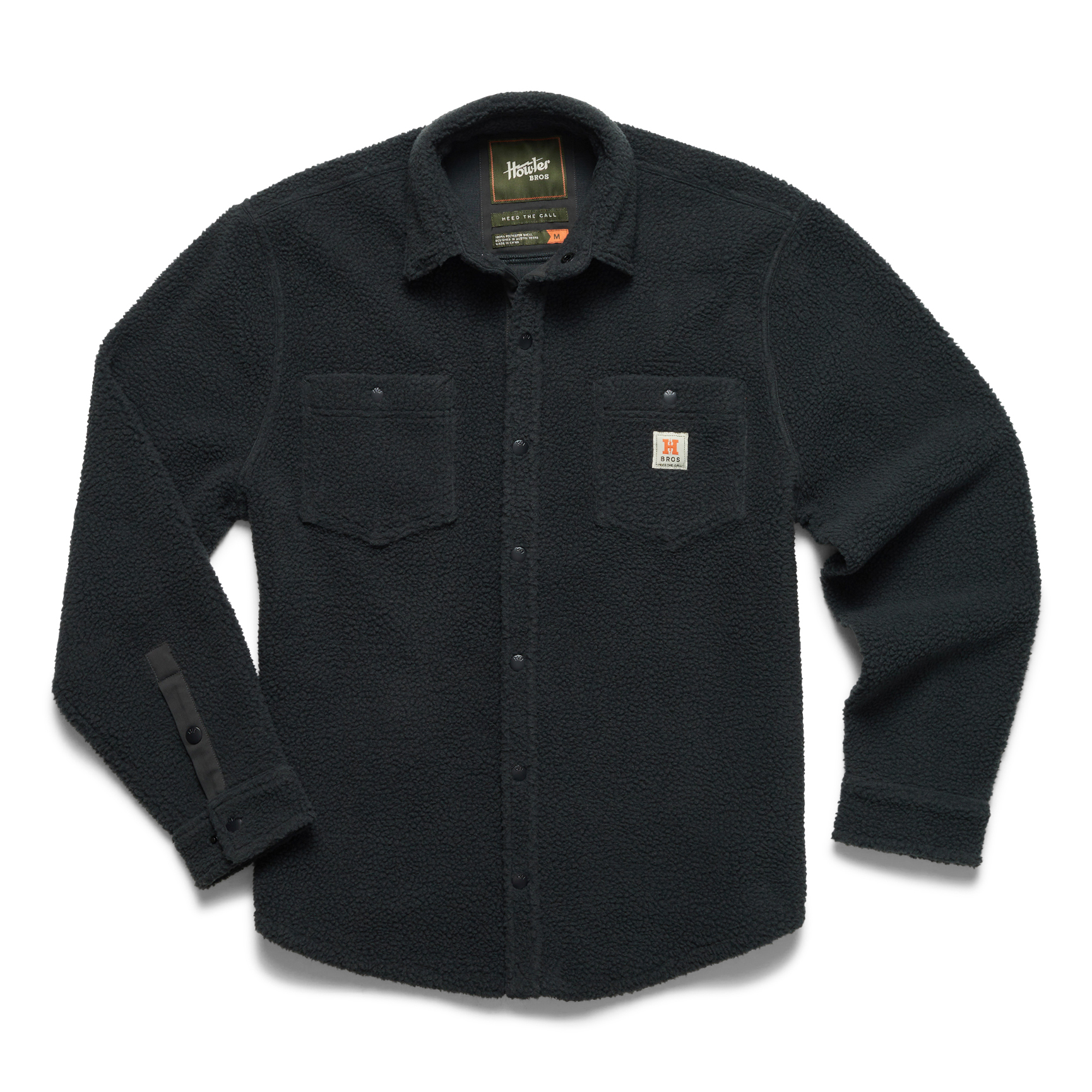 【ひろき様】AUBETT クレープクロス2ポケットサファリシャツ Howler Brothers Allegheny Fleece Overshirt - Antique Black | Long