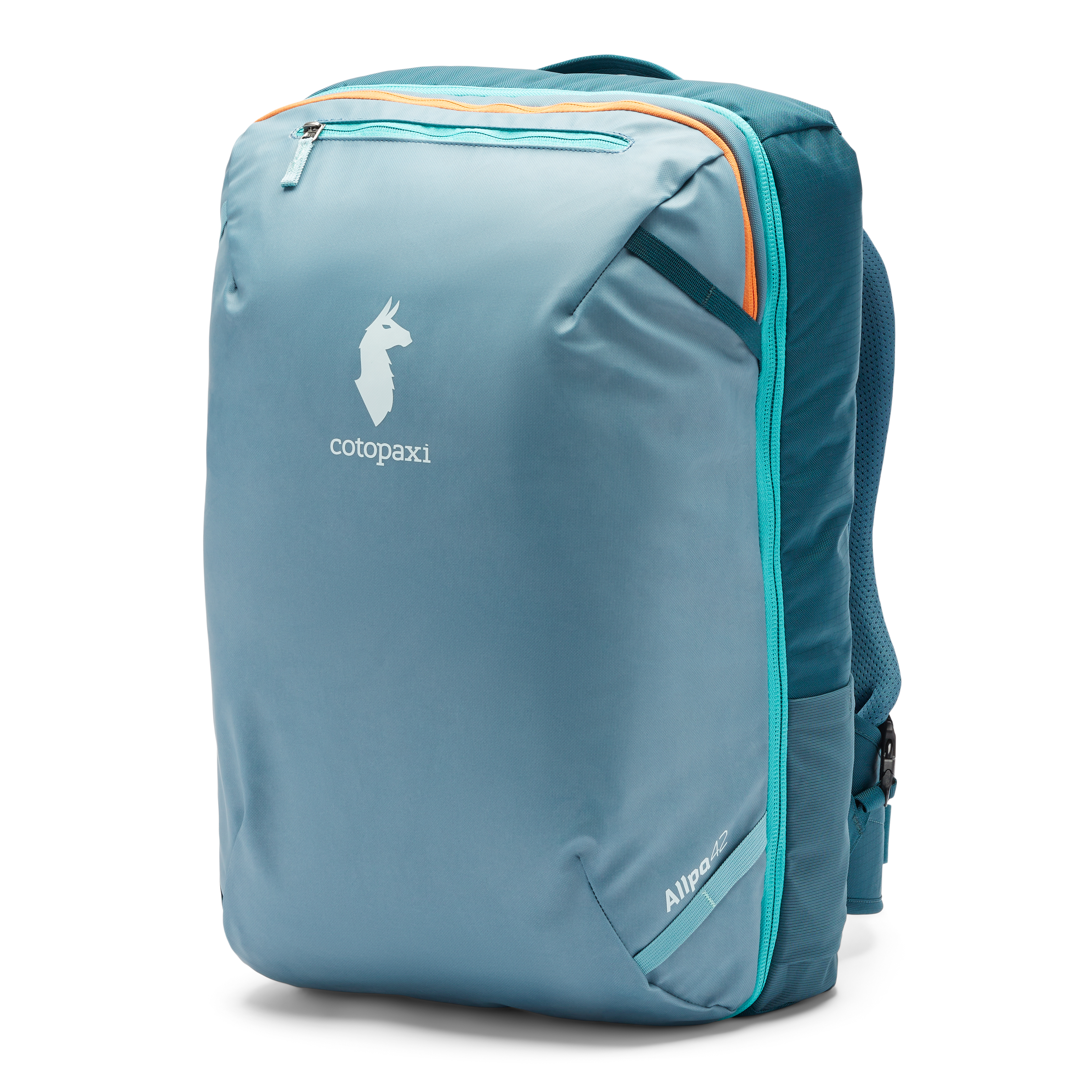 Cotopaxi Allpa Travel Backpack - 42L - Blue Spruce and Abyss