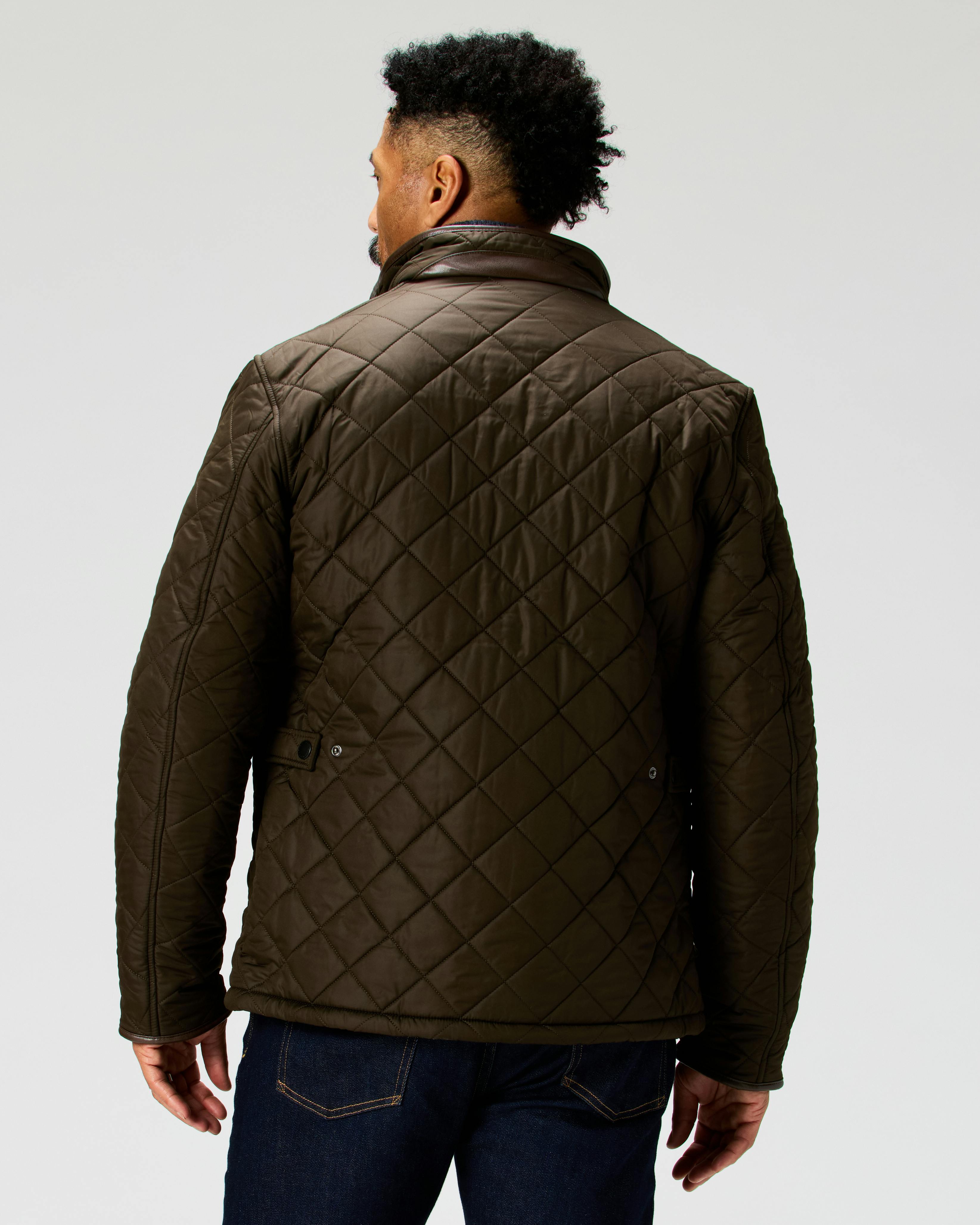 Barbour Powell Quilted Jacket Olive Quilted Jackets Huckberry