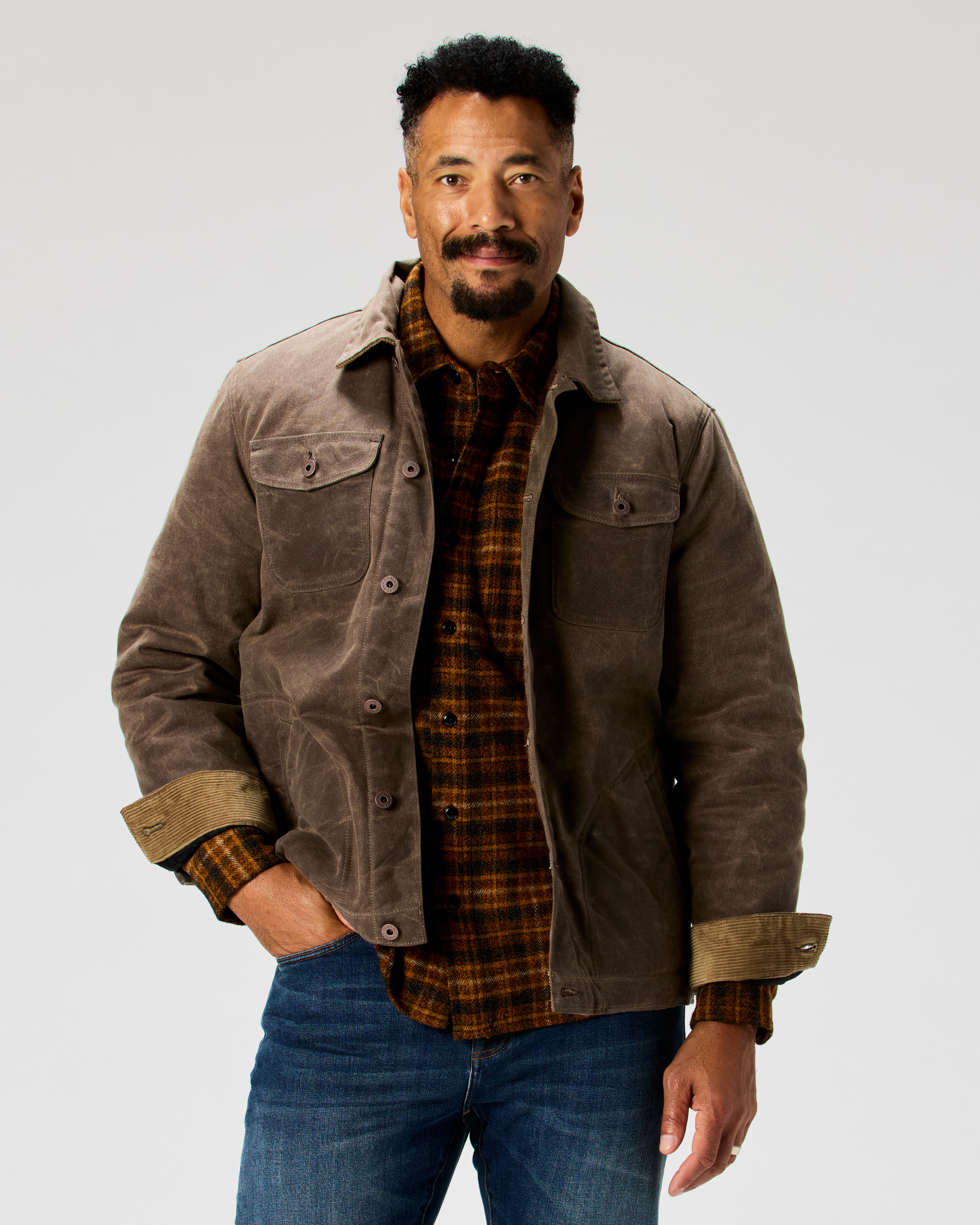 ジャケット・アウター UNITED ARROWS & SONS DAPPER RANCH COAT Waxed Ranch Jacket – Line of Trade
