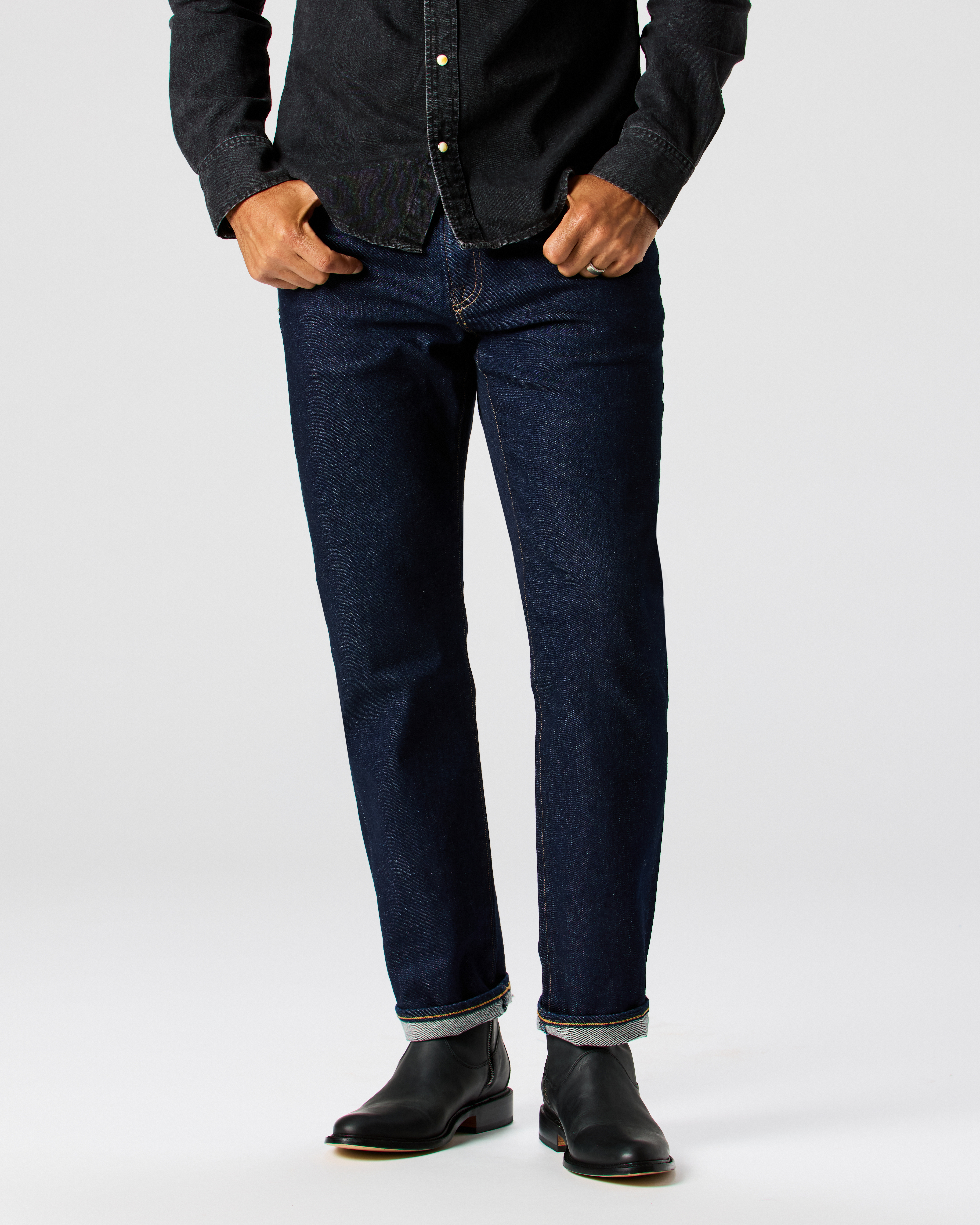 Flint and Tinder Japanese Stretch Selvedge Denim - HB Straight