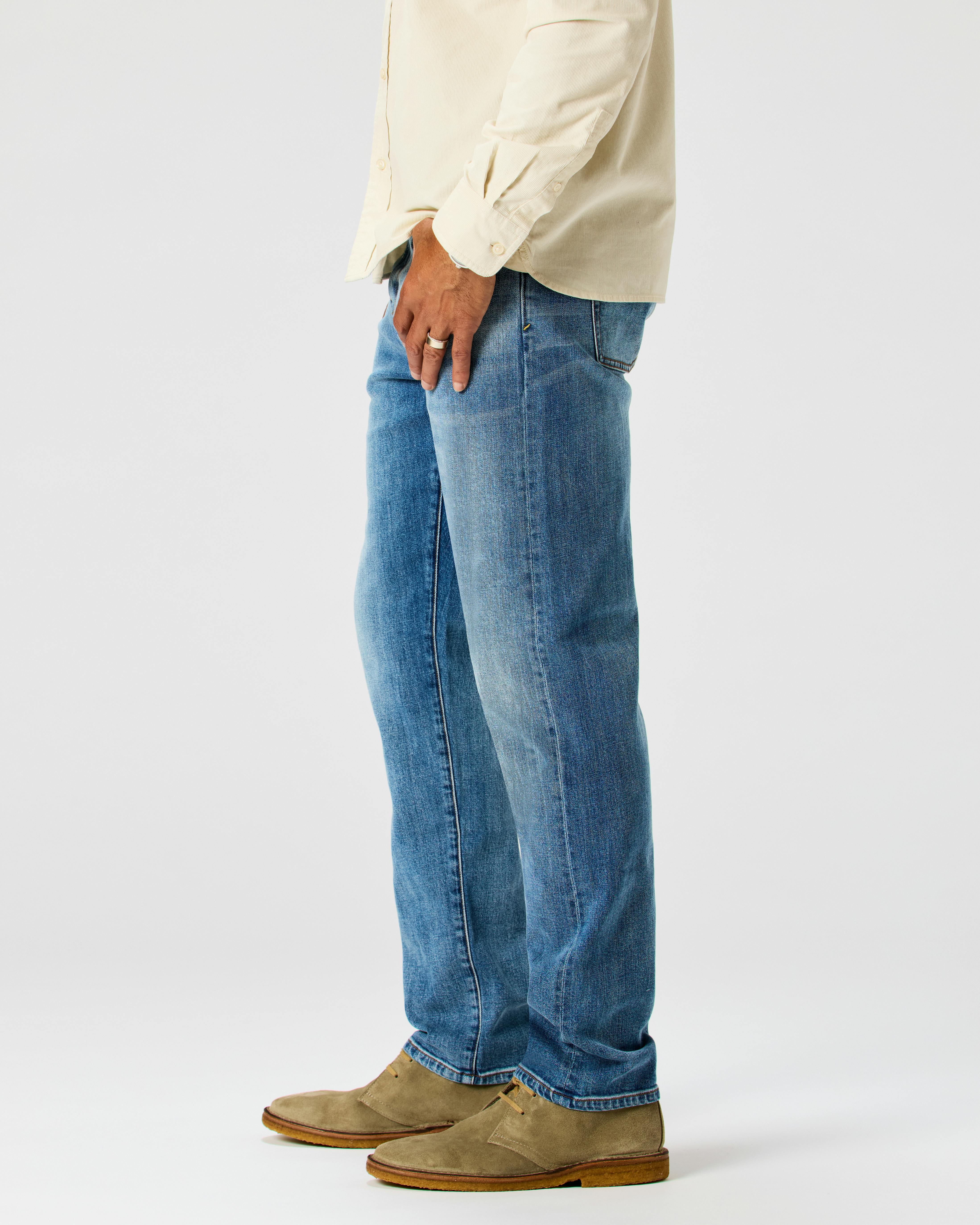 Flint and Tinder Stretch Selvedge Denim HB Straight Light Wash