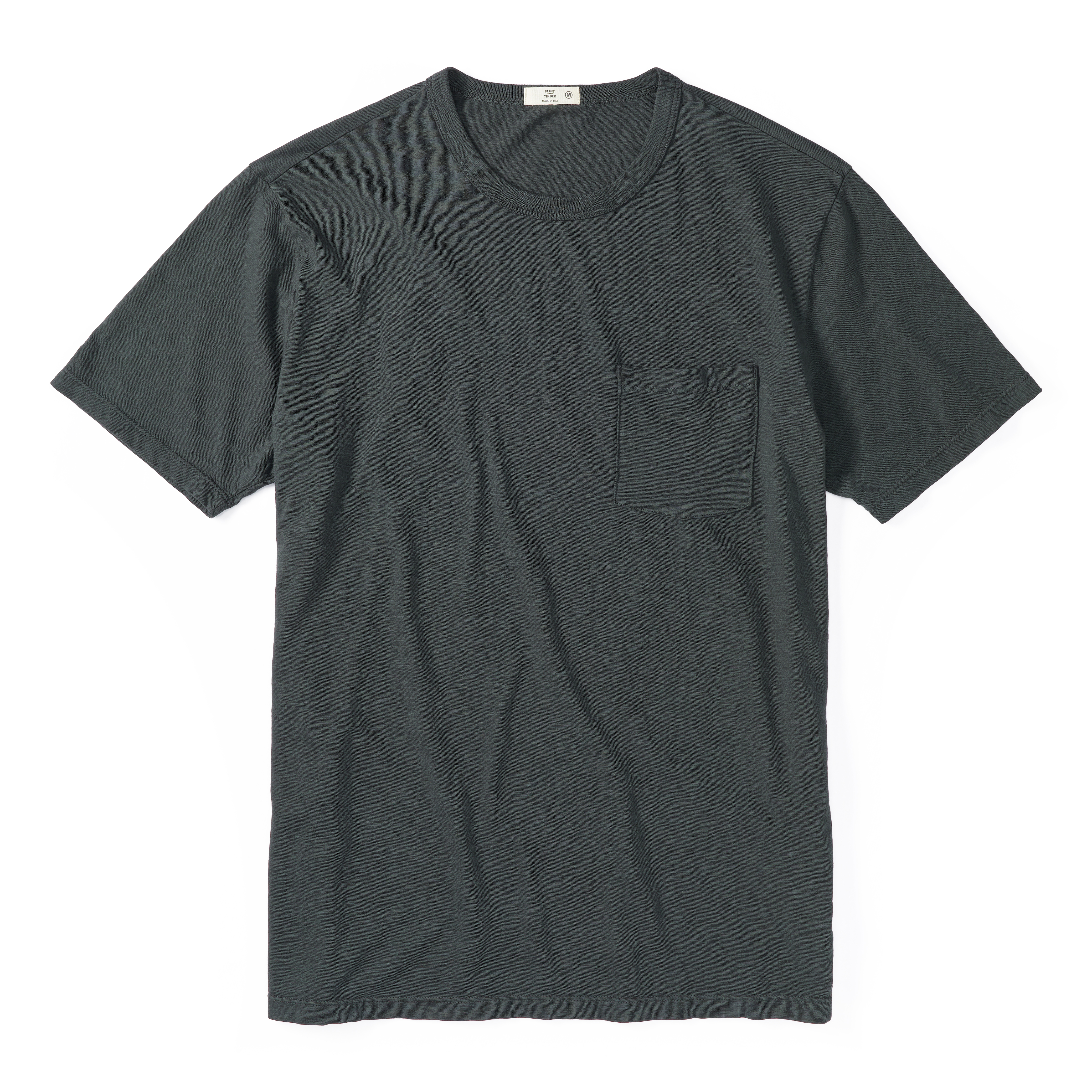 ★KHAKIPOINT★ Puff Slub Tshirt charcoal BM11030.