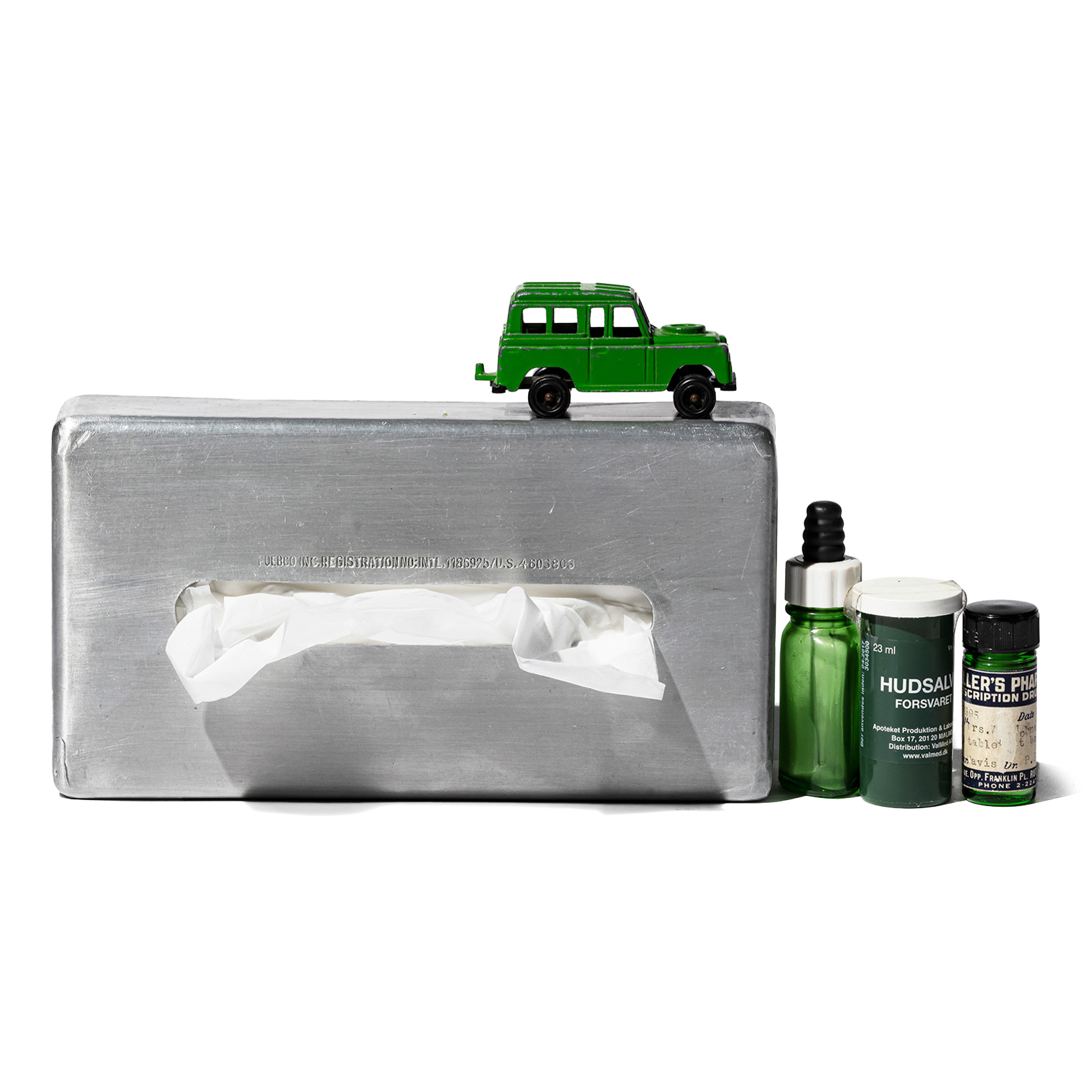 【今日の超目玉】 Puebco Aluminum Tissue Case - Aluminum | Bathroom ティッシュボックス