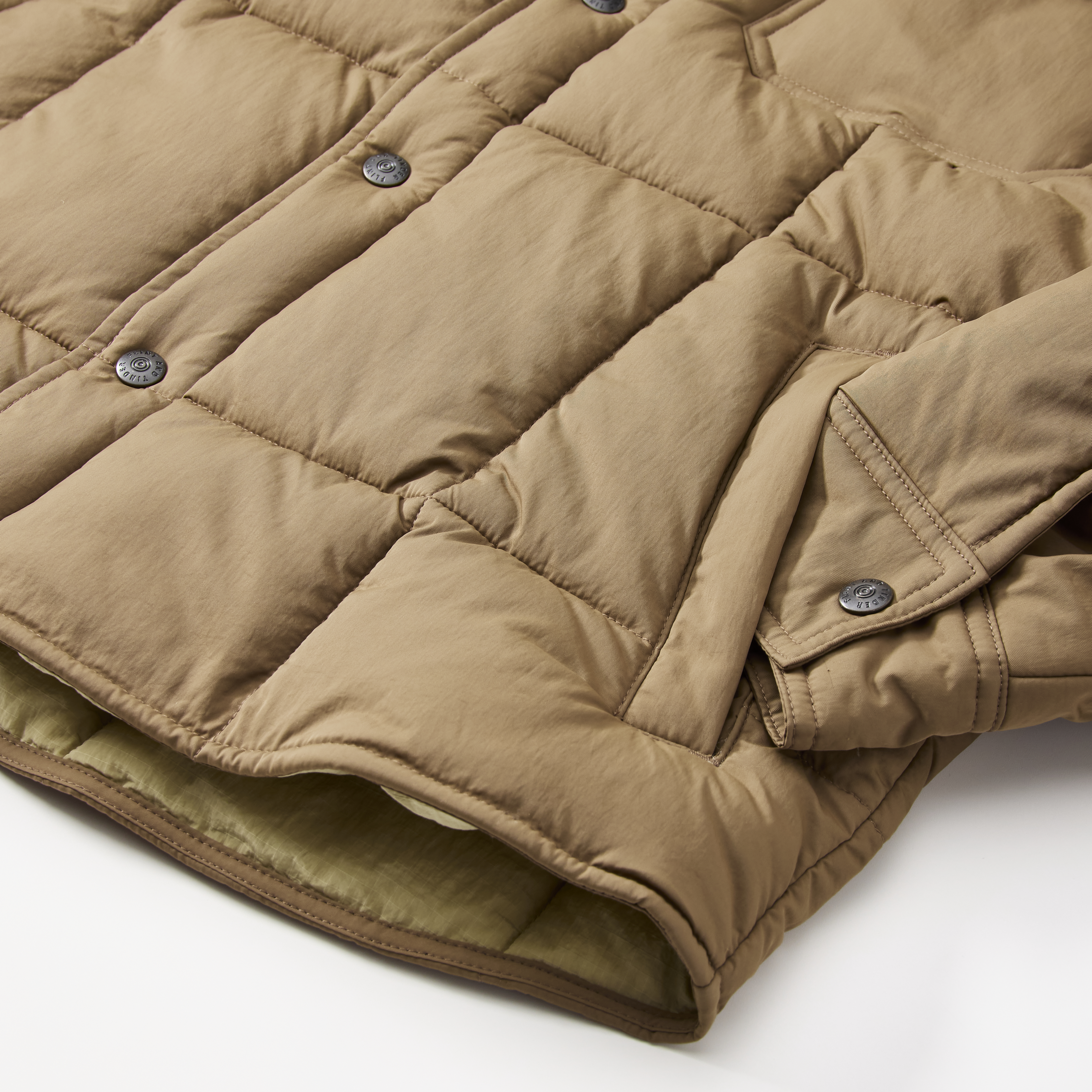Flint and Tinder The Jackson Quilted Jacket - Teak