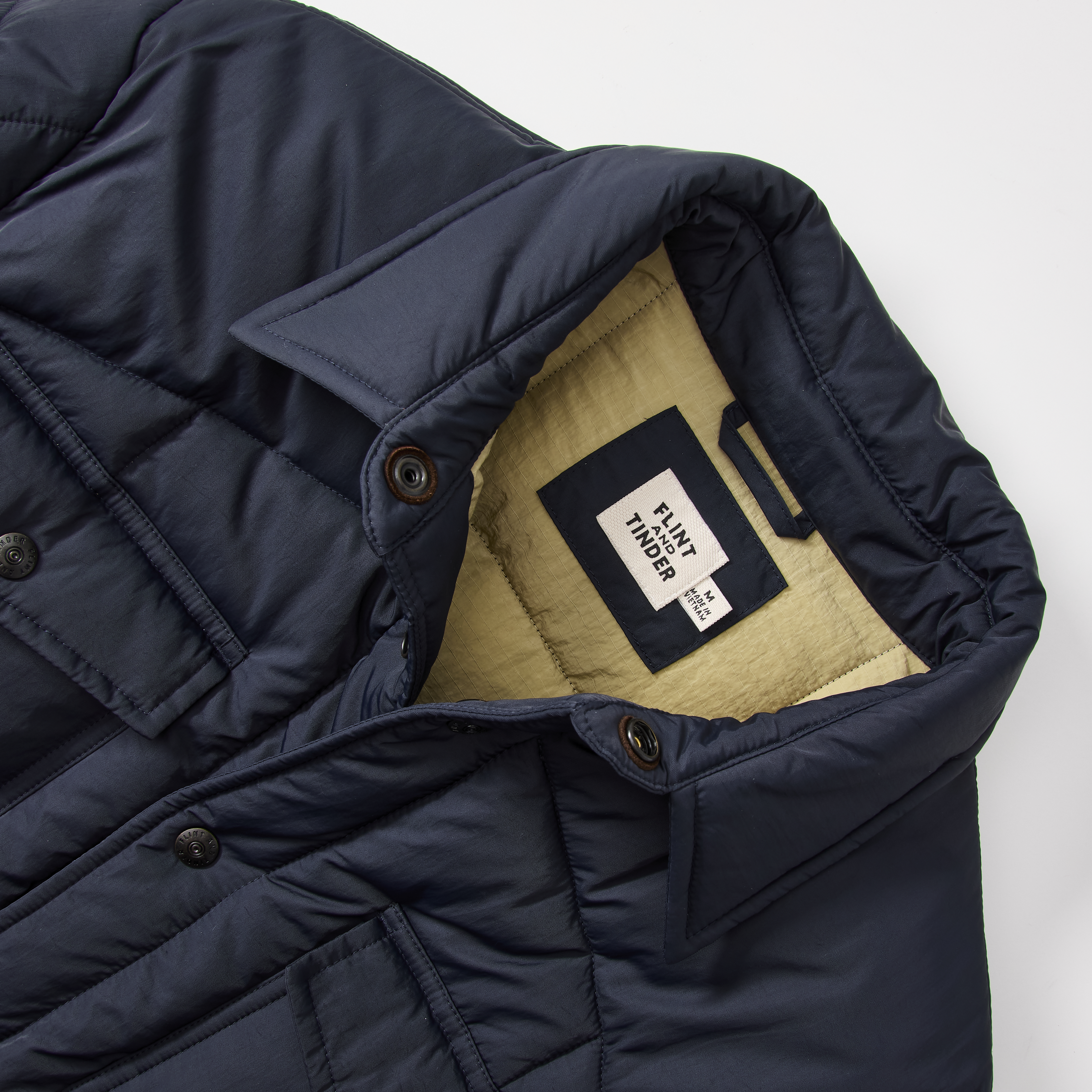 ジャケット・アウター the threerobbers JACKSON COAT Msize Flint and Tinder The Jackson Quilted Jacket - Dark Forest