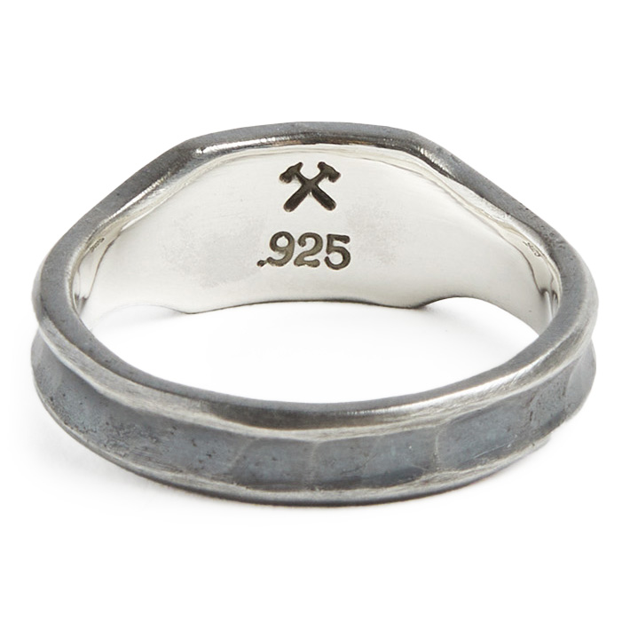 Studebaker Metals ID Ring - Sterling Silver/Work Patina | Rings