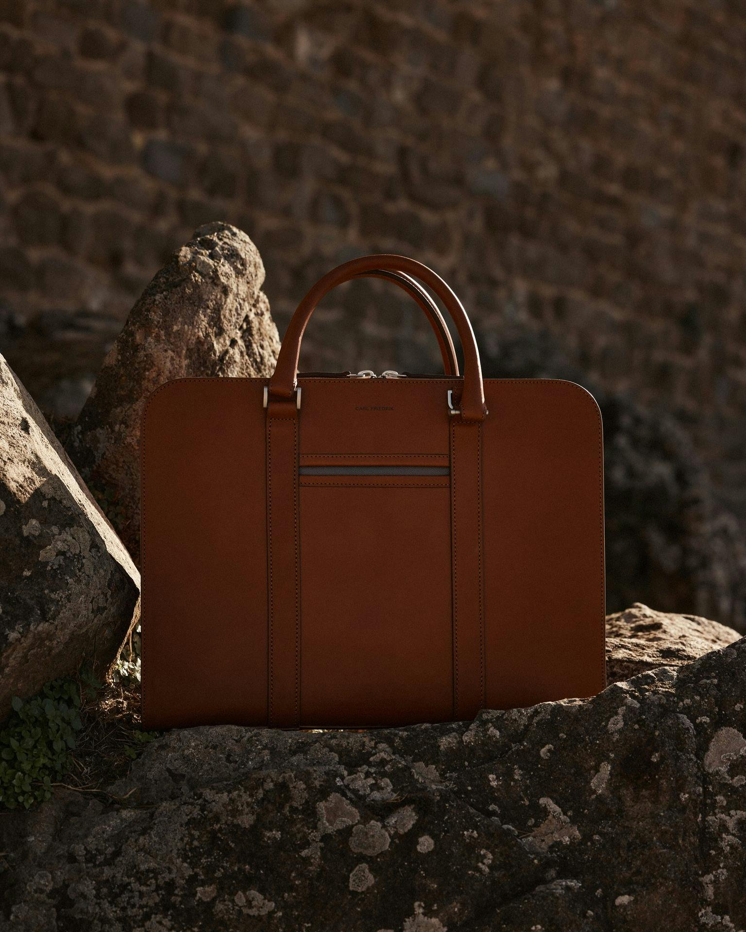 Carl Friedrik Palissy Briefcase Chocolate Briefcases Huckberry