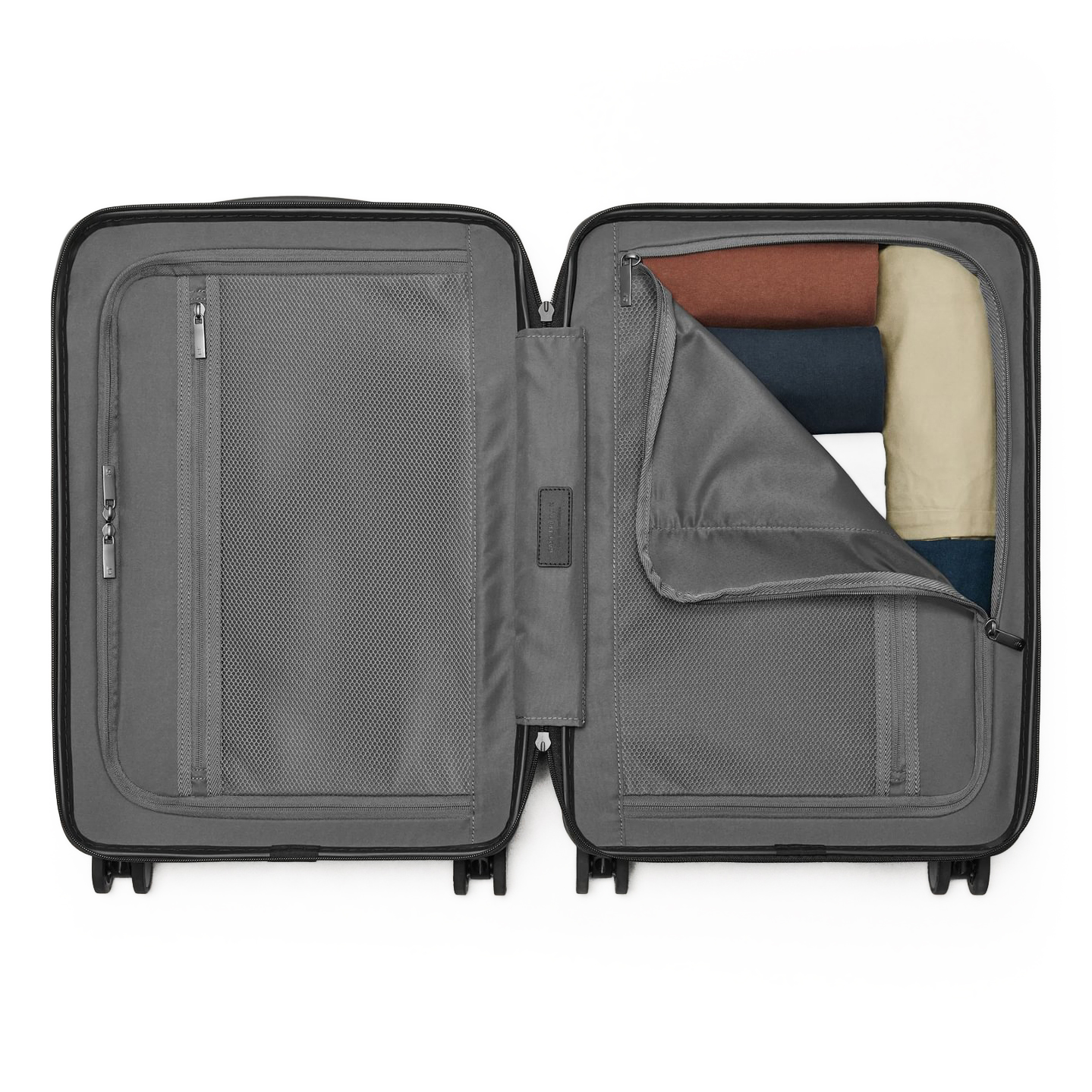 Carl Friedrik The Carry-On Zip Luggage - 40L - Black/Black