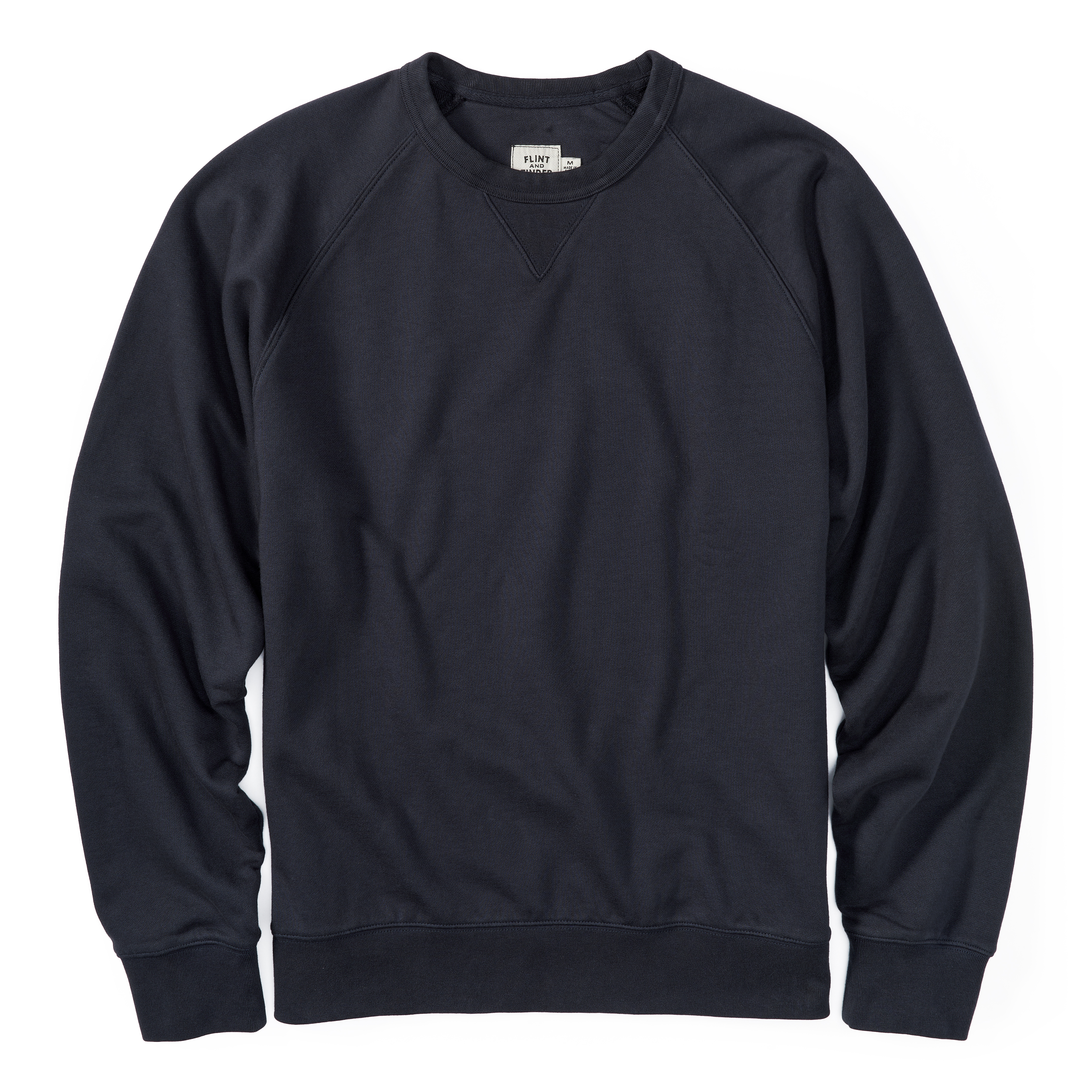 Flint and Tinder Midweight Terry Crewneck Sweatshirt - Navy