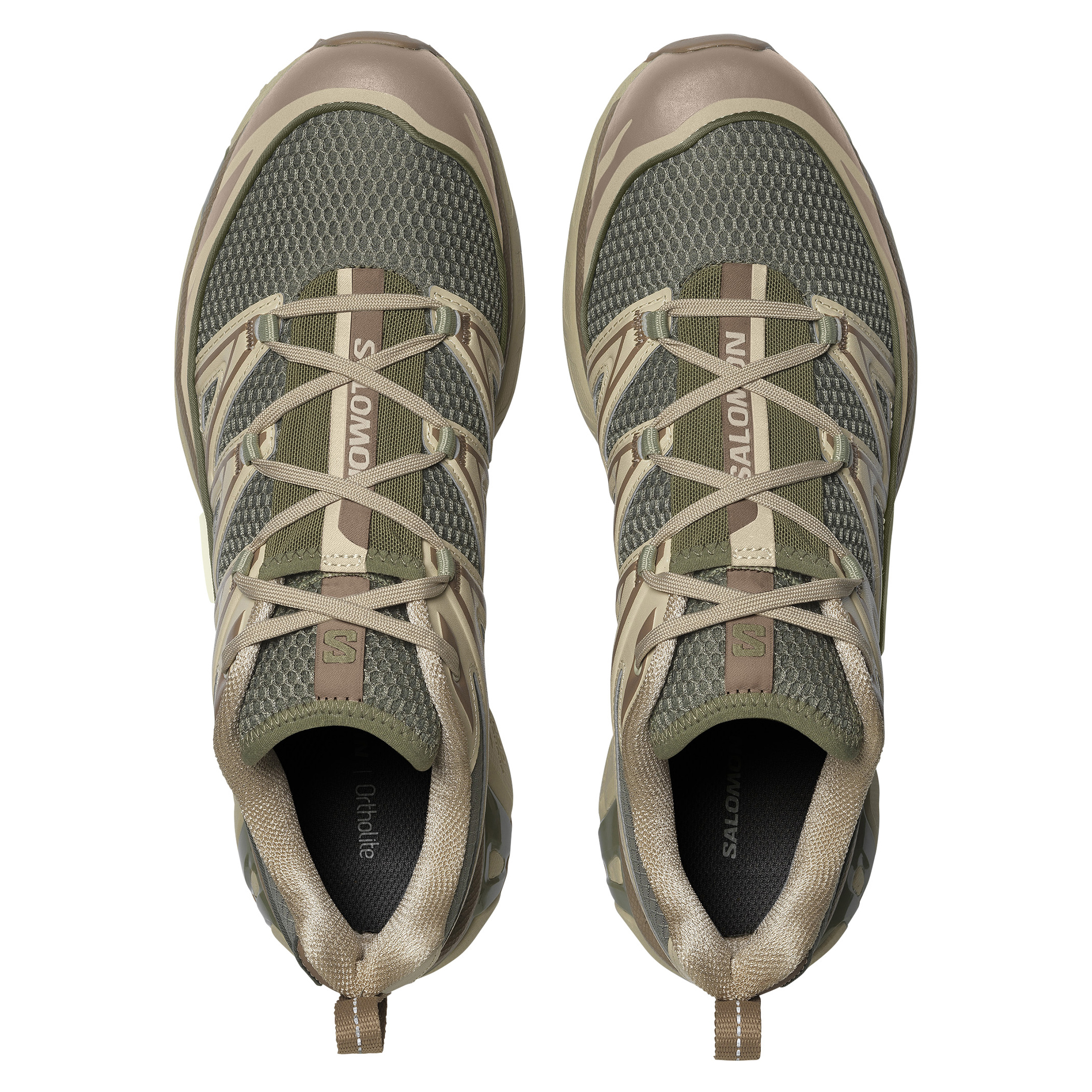 Salomon XT-6 Expanse Trail Sneaker - Deep Lichen Green / Cement