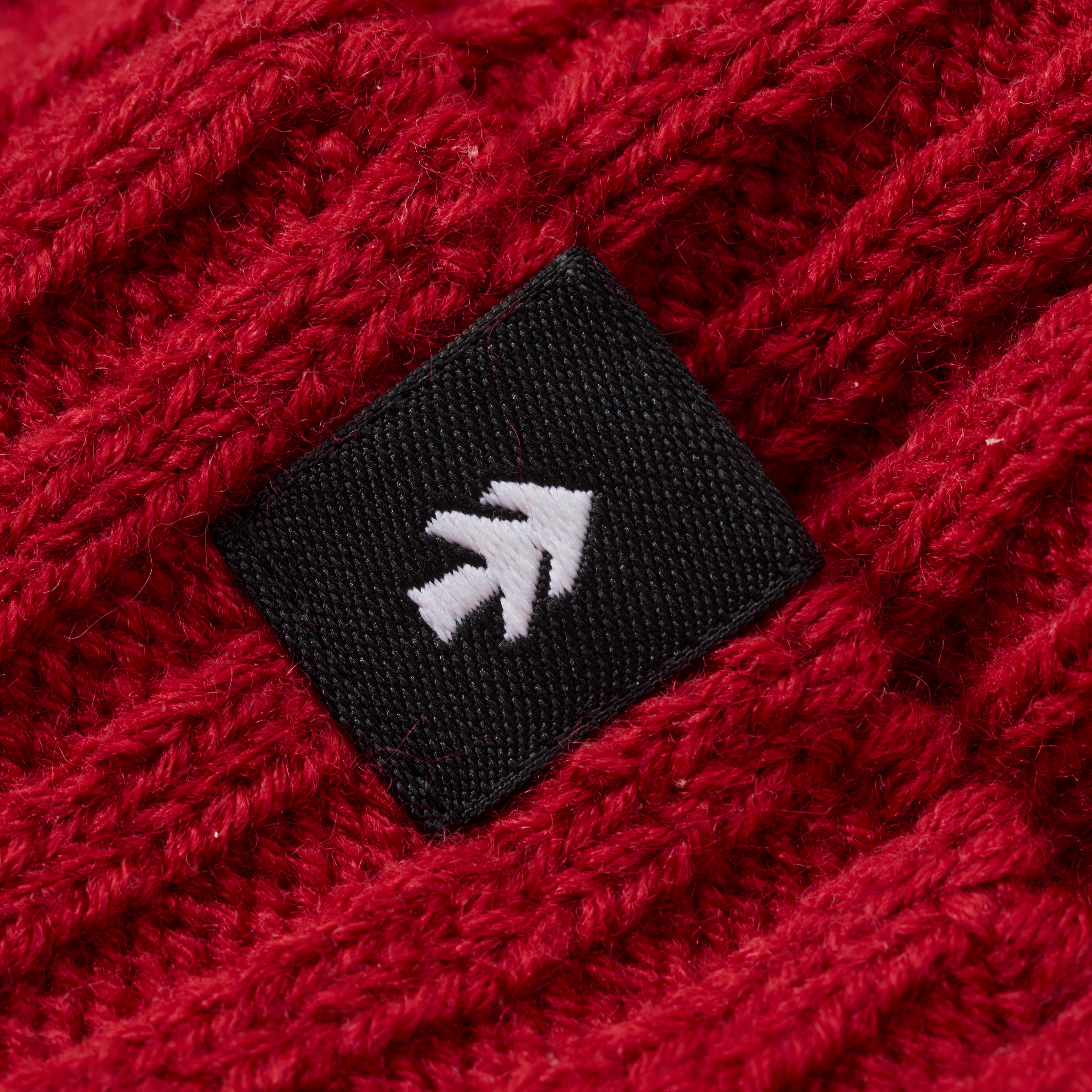 Huckberry Japanese Rib Knit Beanie - Red | Beanies | Huckberry