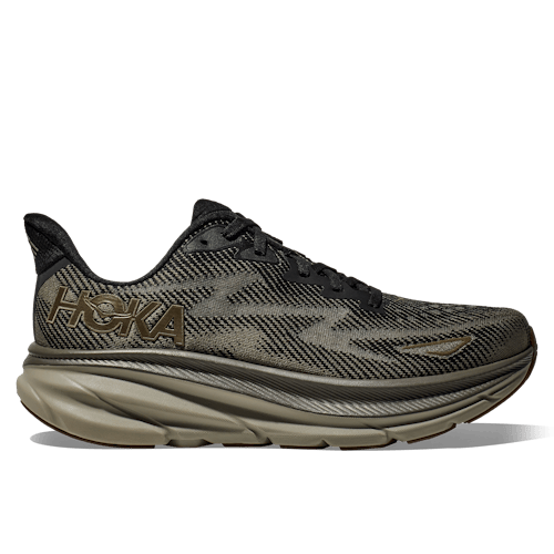 Hoka Clifton 9 Running Shoe - Black/Slate | Performance Sneakers