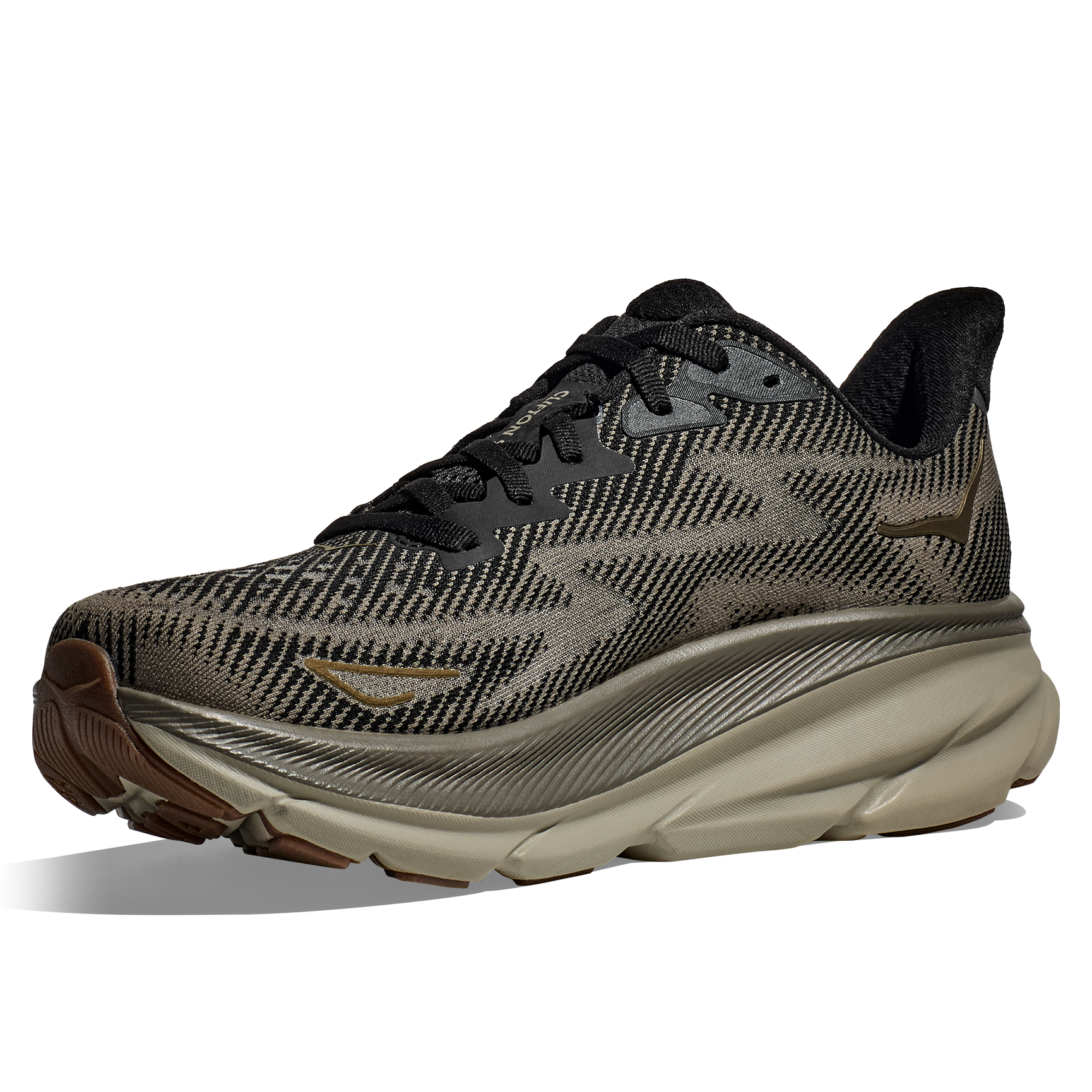 Hoka Clifton 9 Running Shoe - Black/Slate | Performance Sneakers