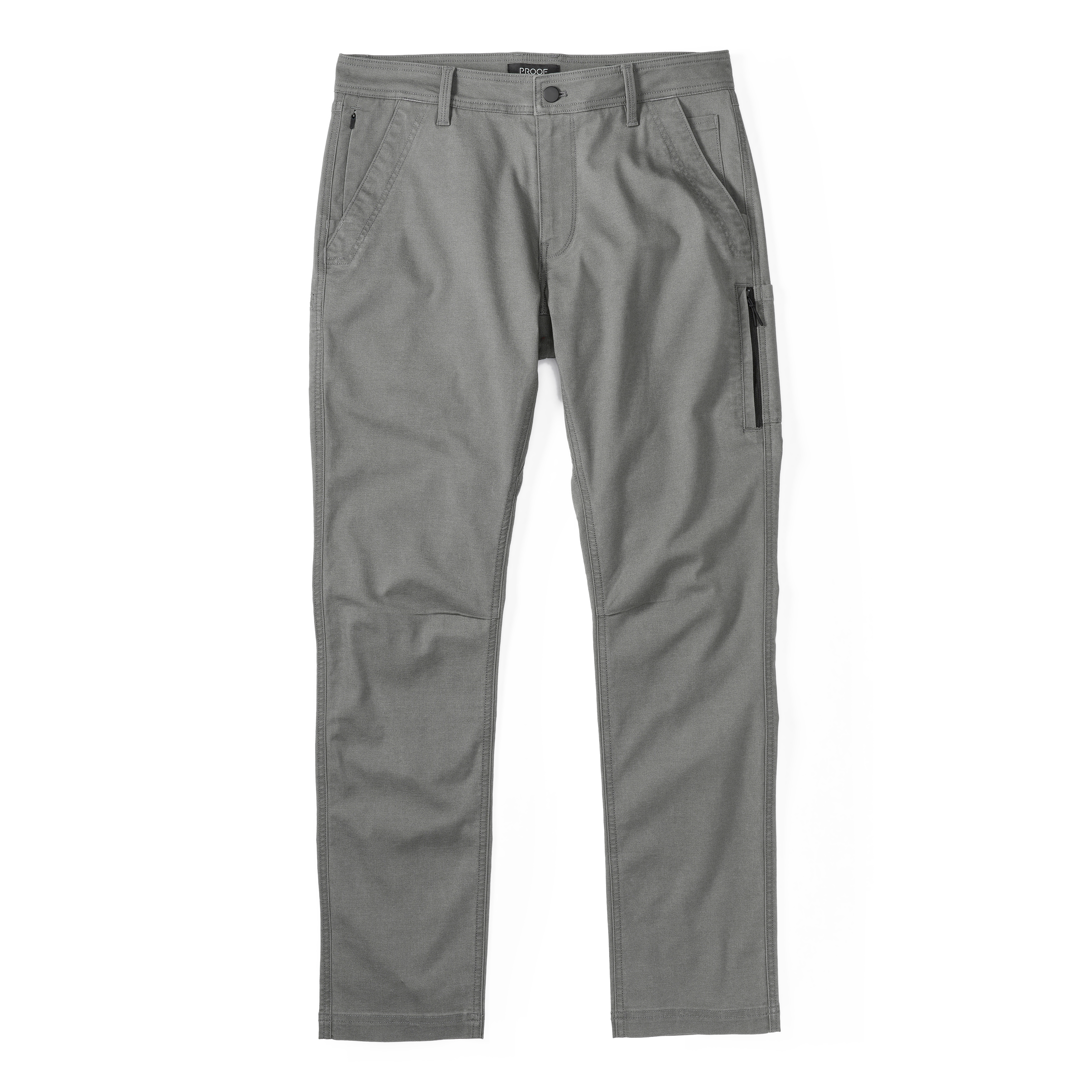 新品REVERBERATE Belted Trousers TYPE3 Gray Men's Light Grey High Waist (Boyfriend) Pleated Fabric