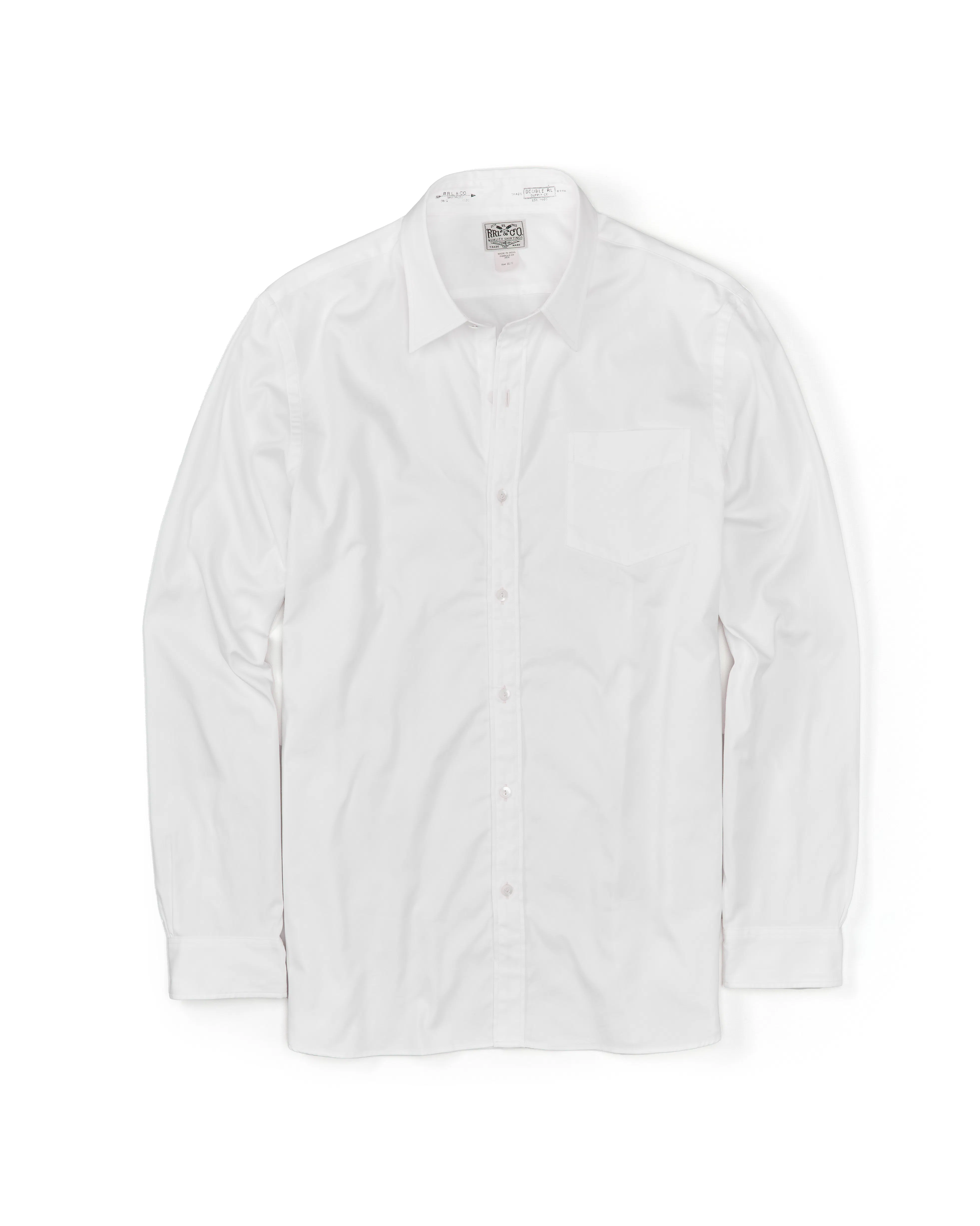 RRL Oxford Dress Shirt - White | Long Sleeve Shirts | Huckberry RRL Oxford Dress Shirt - White | Long Sleeve Shirts | Huckberry