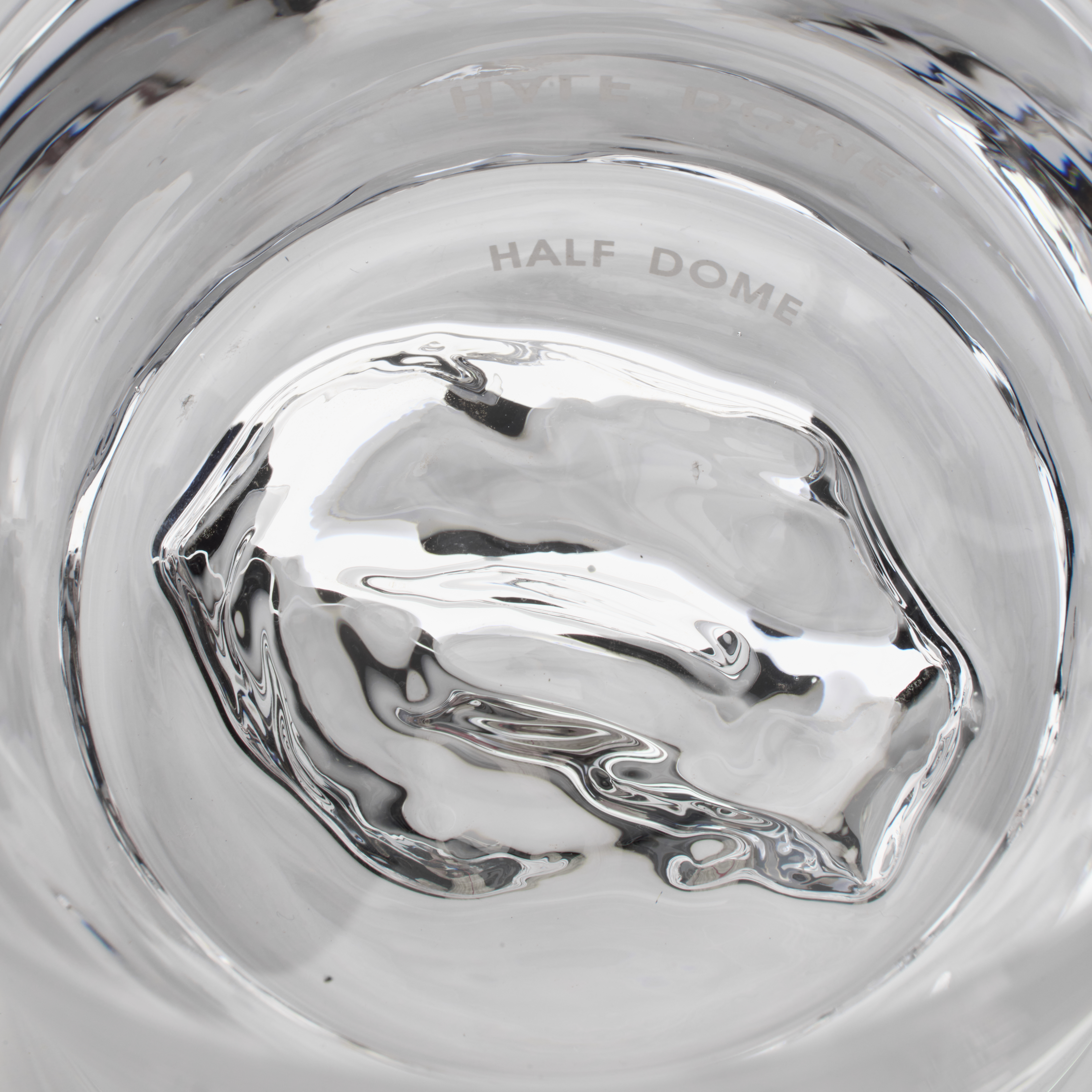 Half Dome Heavy Bottom Glass - Set of 2 - Thumbnail 5