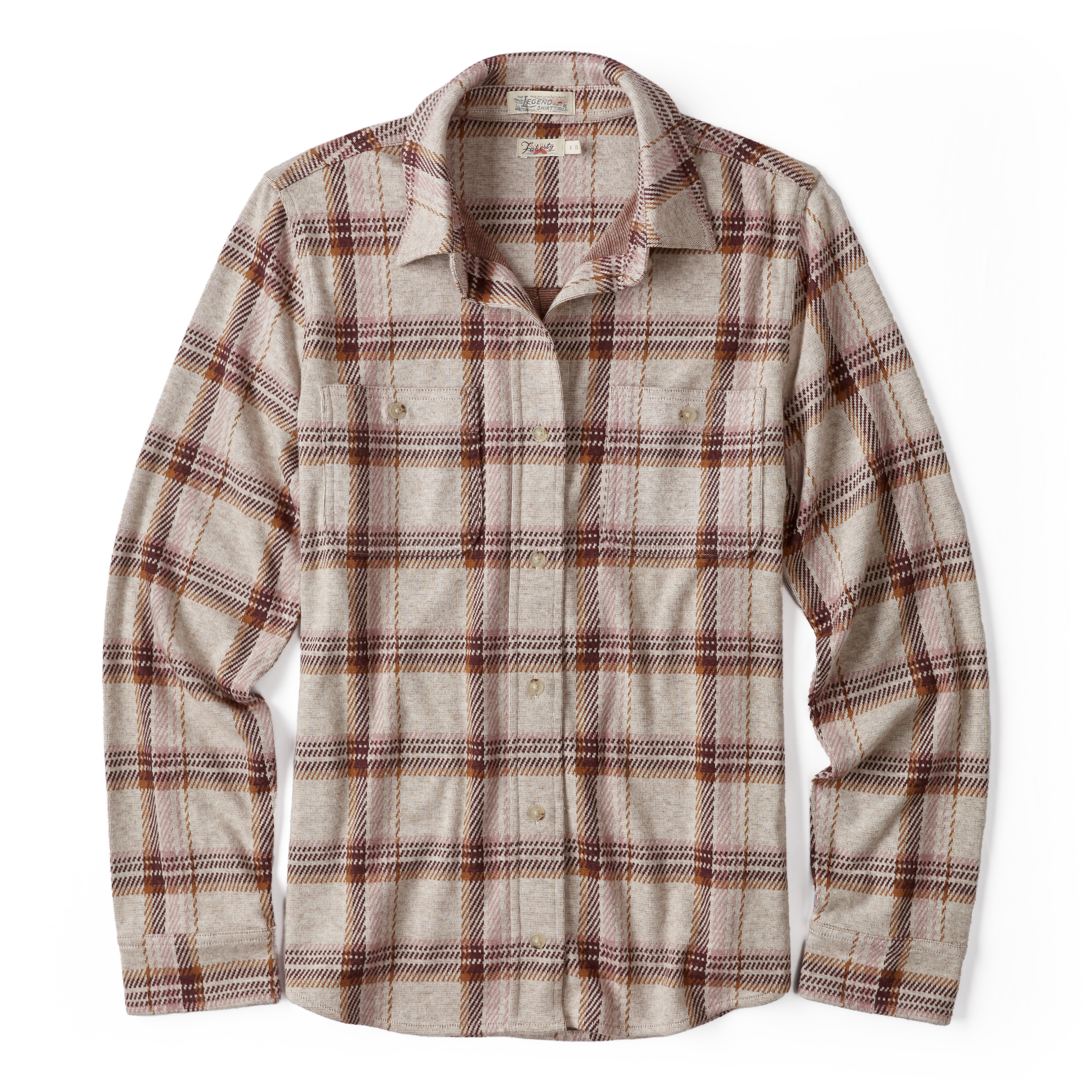 Faherty  レジェンド Sweater Shirt レディース シャツ トップス Cranberry Haze Legend™ Sweater Shirt - Cranberry Haze | Faherty Brand