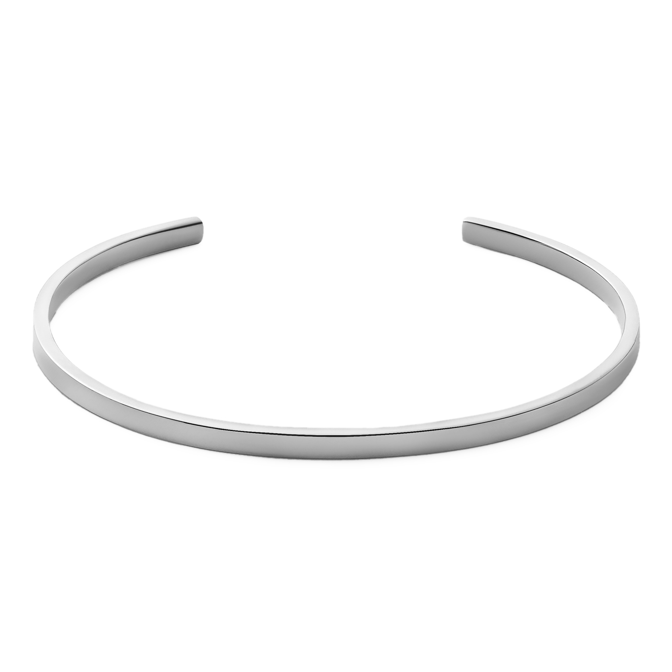 【Miansai】Screw Cuff,Sterling Silver Thin Screw Cuff Bracelet, Silver | Women's Cuffs | Miansai