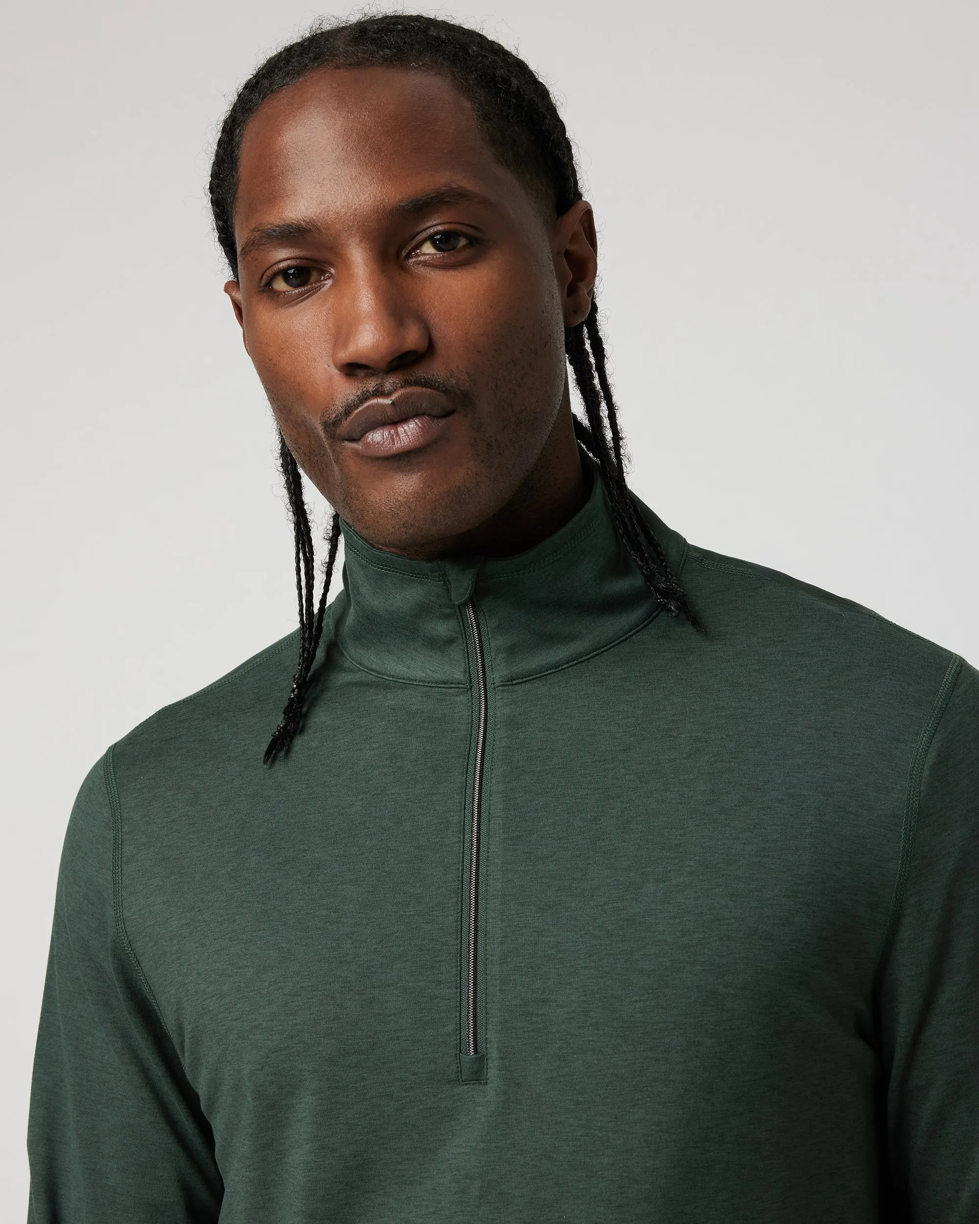 UYORI③ TIDY 1/4 ZIP PULLOVER MEN'S