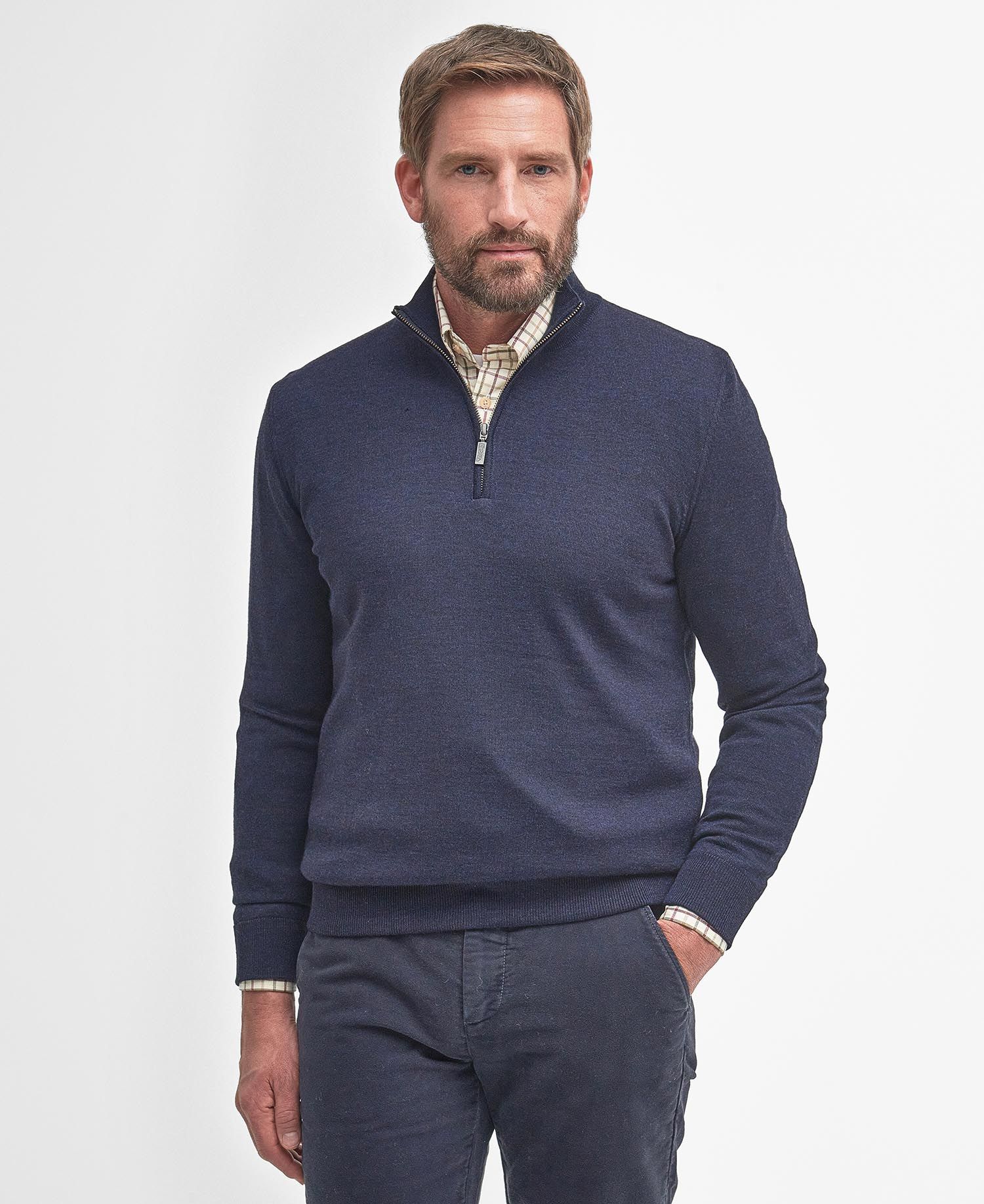 Barbour バブアー ニット・セーター 紺 46(M位) 4211625A0018 楽天市場】バブアー セーター BARBOUR バブアー エッセンシャル