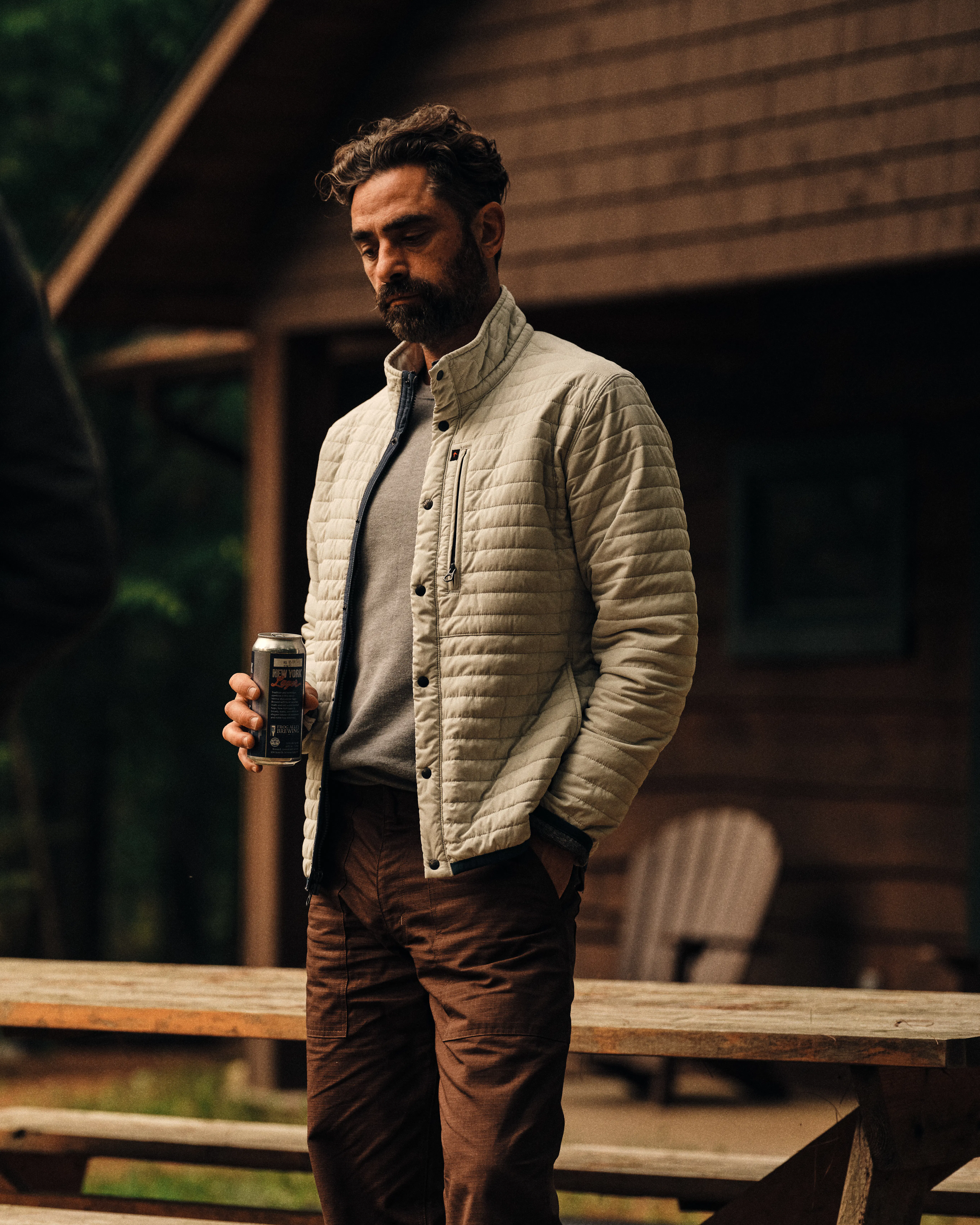 Relwen Windzip Jacket - Exclusive - Exclusive Chalk | Insulated