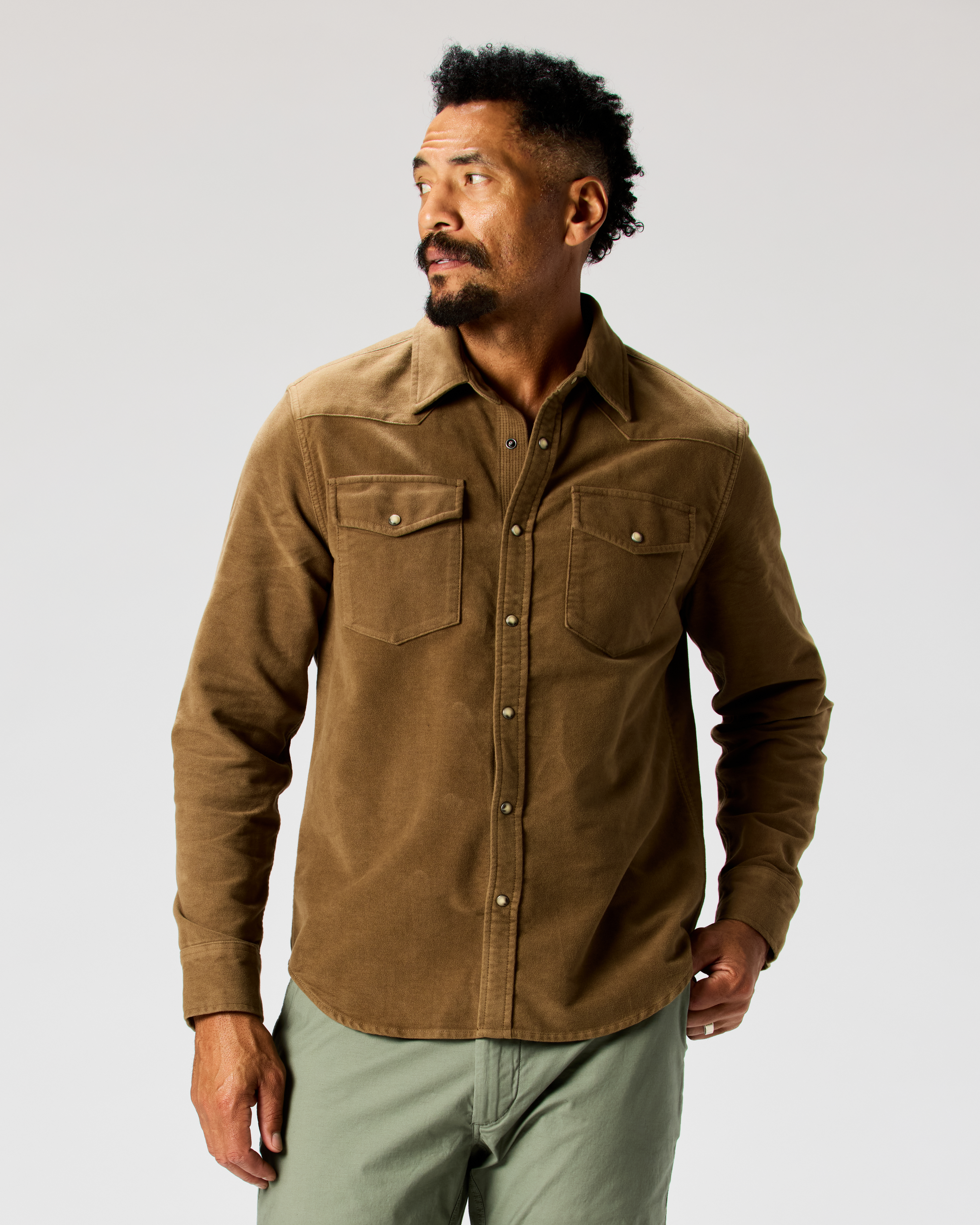 Flint and Tinder Moleskin Spaghetti Western Shirt - Holiday Red