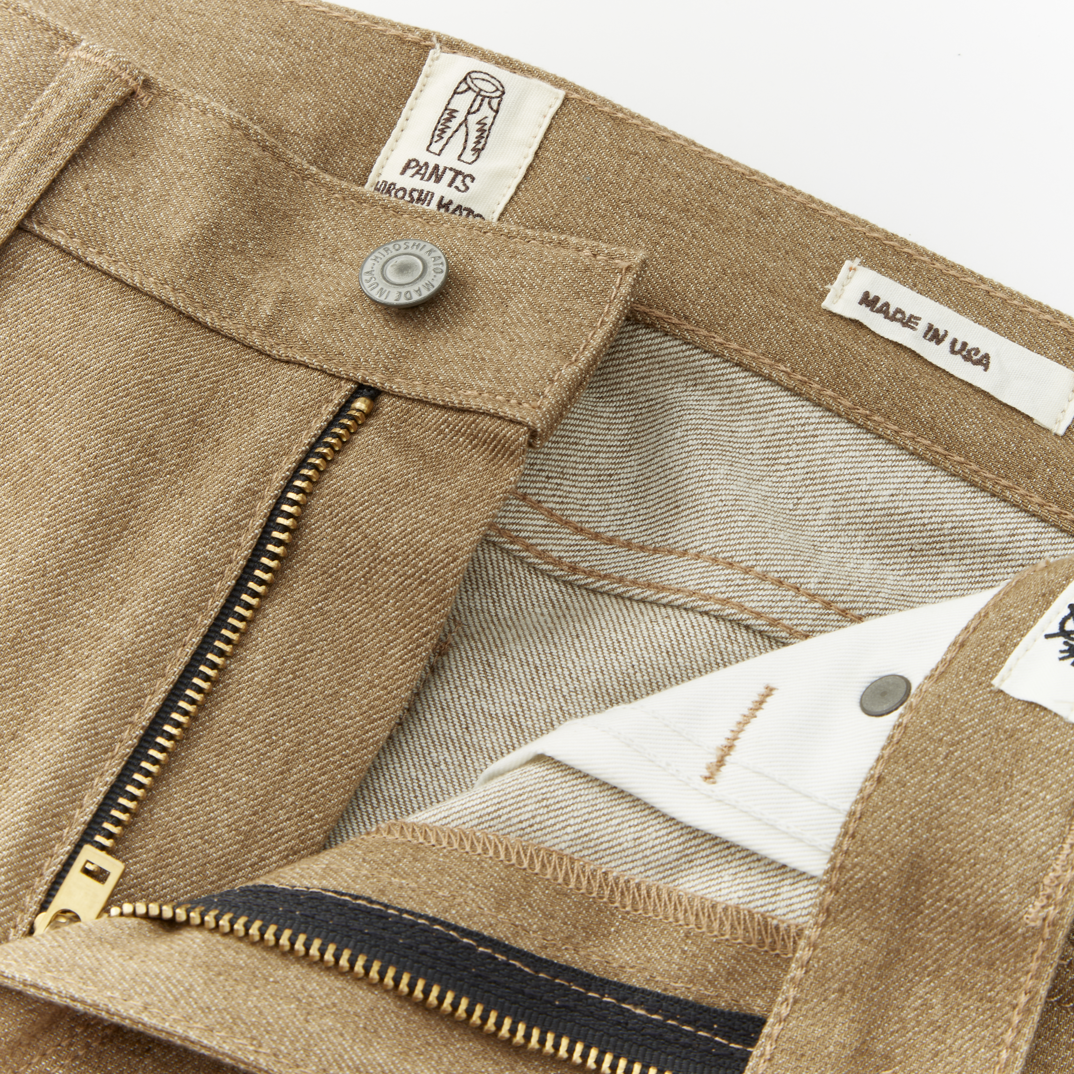 ★OY★WIDE STITCH VOLUME JEANS - BROWN★正規品/韓国直送料込 ☆OY☆WIDE STITCH VOLUME JEANS - BROWN☆正規品/韓国直送料込