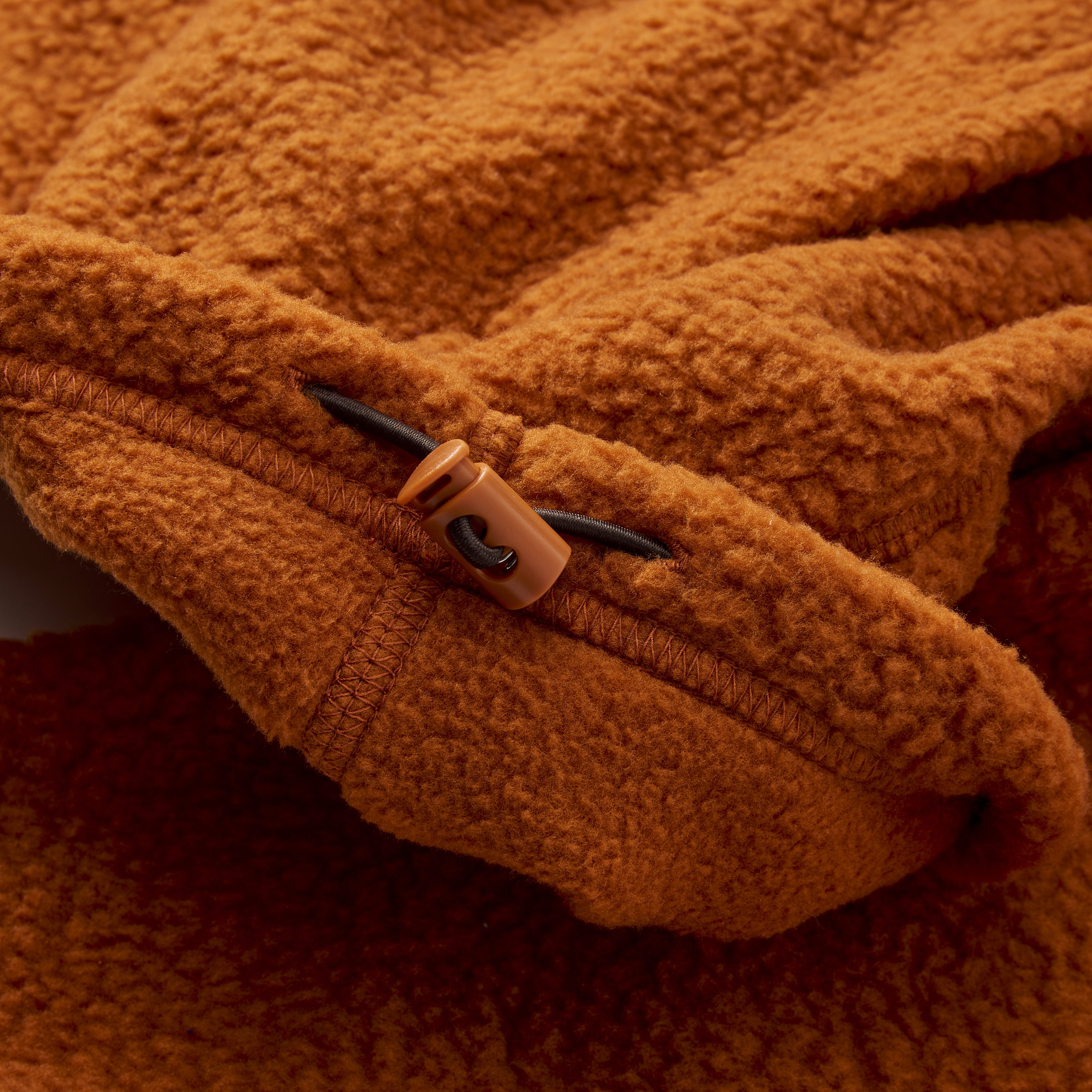 PHEENY/ATHLETIC FLEECE HALF ZIP P/O(OATMEAL)