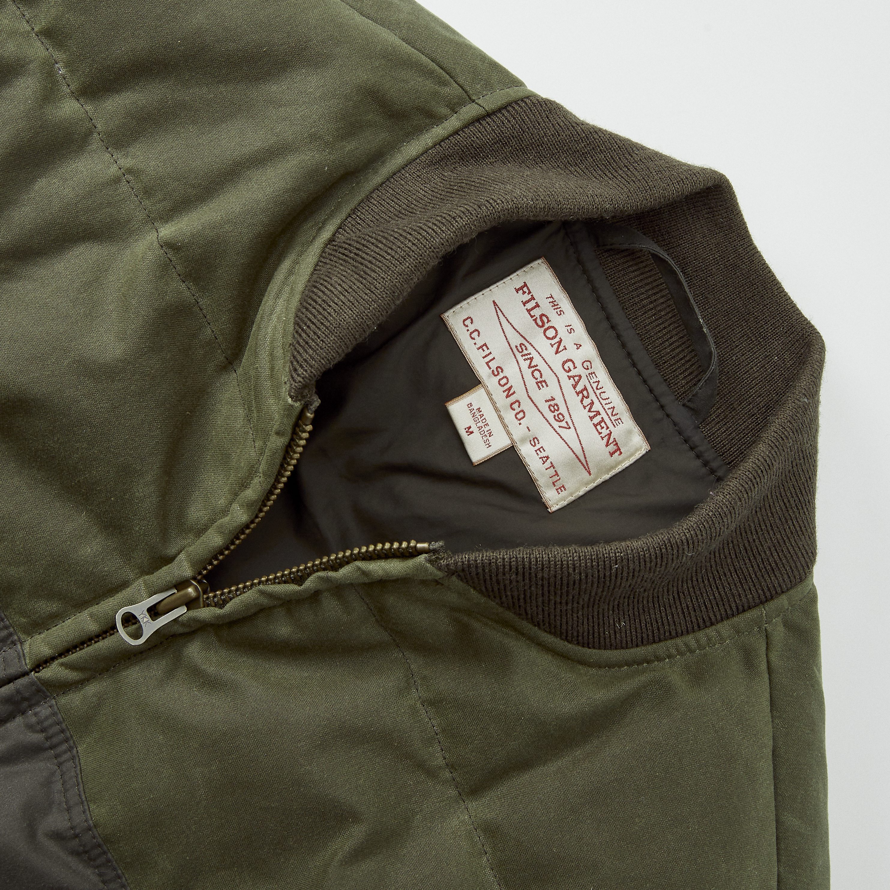 Filson フィルソン　ボンバージャケット　サイズM FILSON DOWN BOMBER JACKET DARK TAN M NWT | eBay