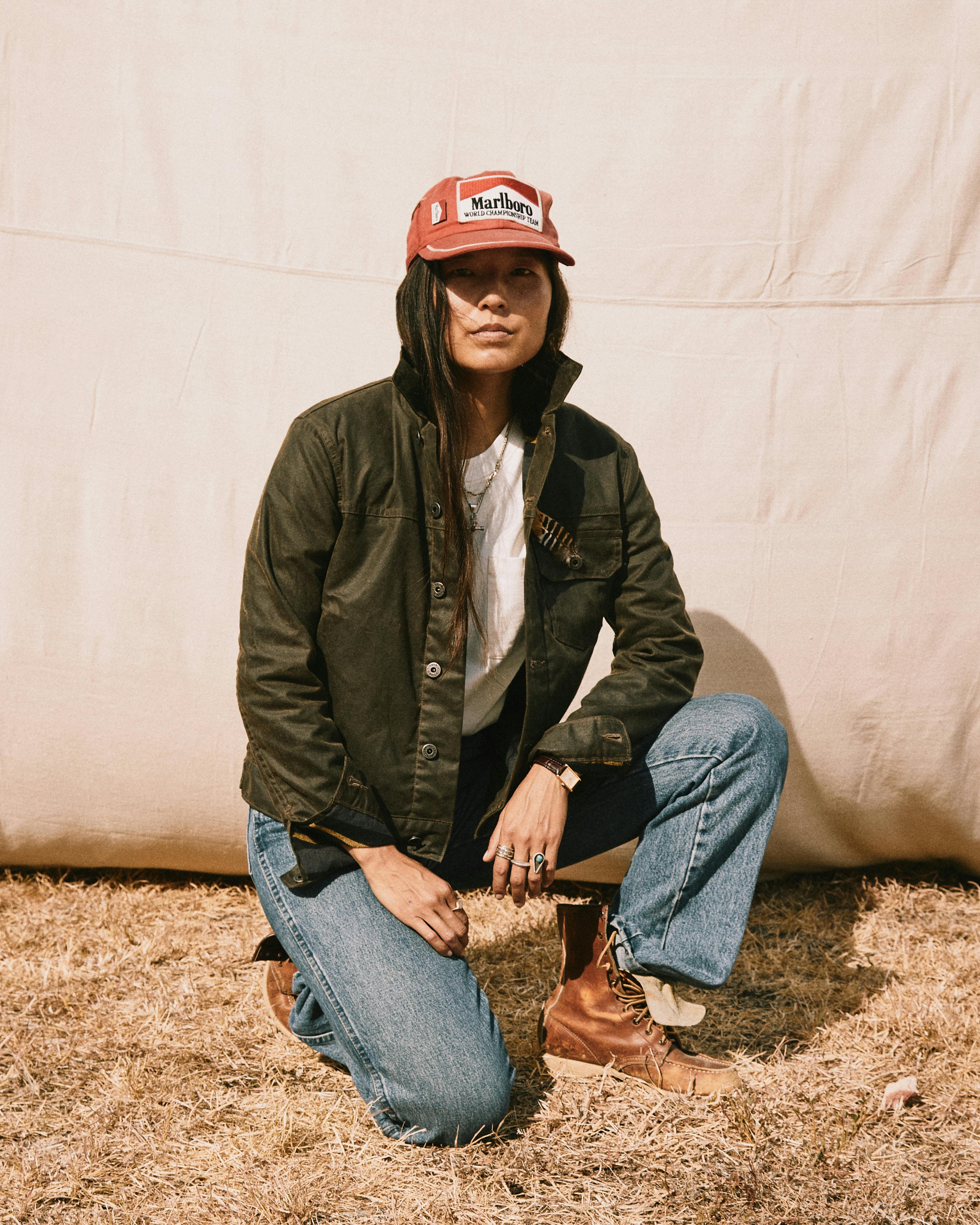 Flannel Lined Trucker Jacket Is Flint And Tinder's Waxed Trucker