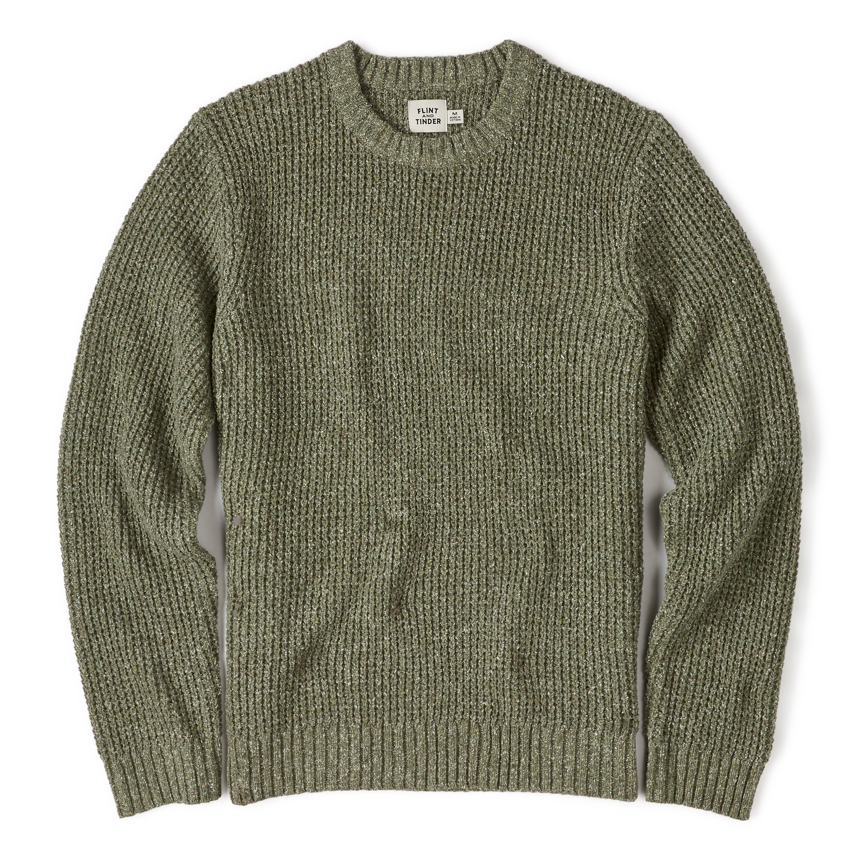 Flint and Tinder Recycled Cotton Headlands Crewneck Sweater
