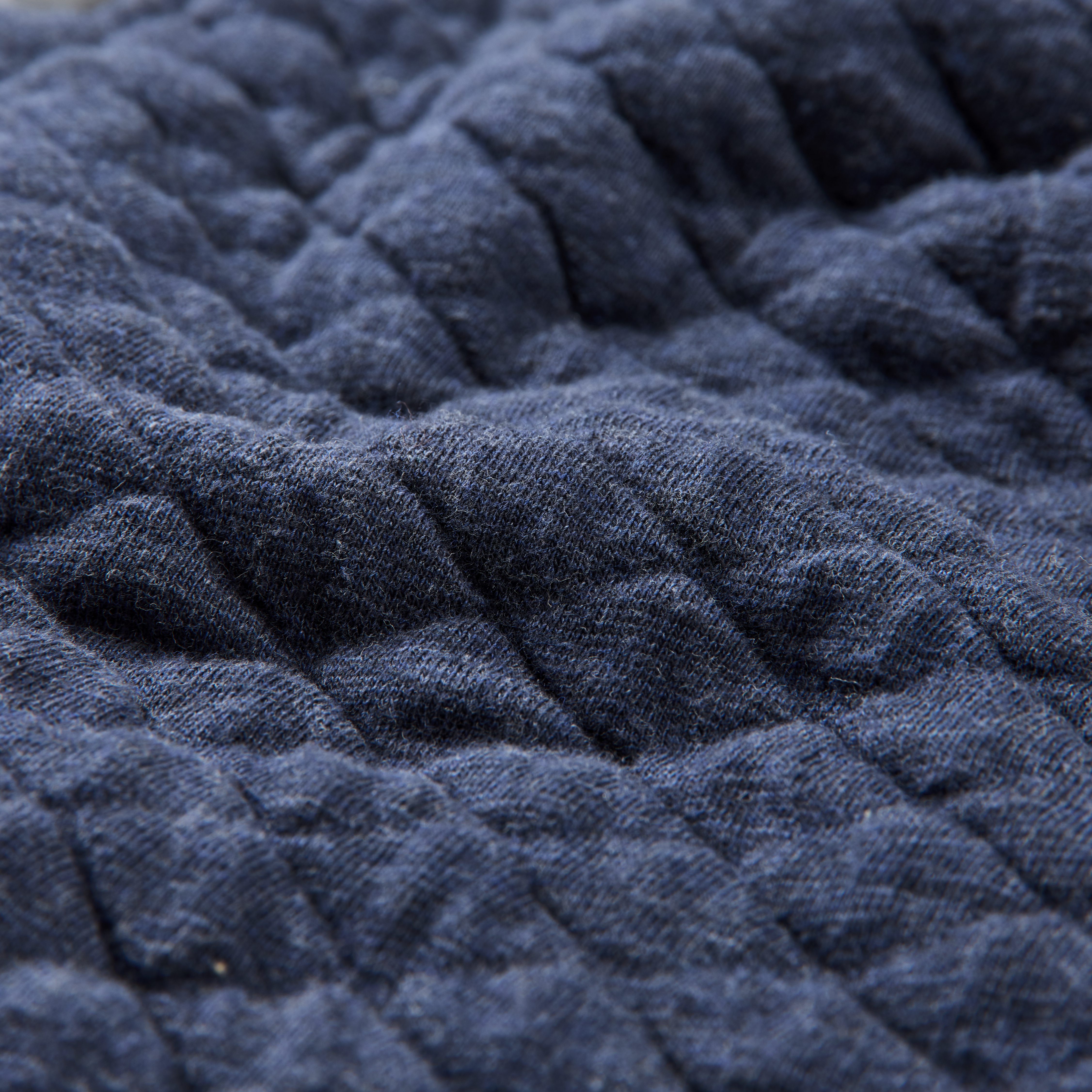 Faherty Brand Epic Fleece Quilted CPO - Navy Melange | Shirt