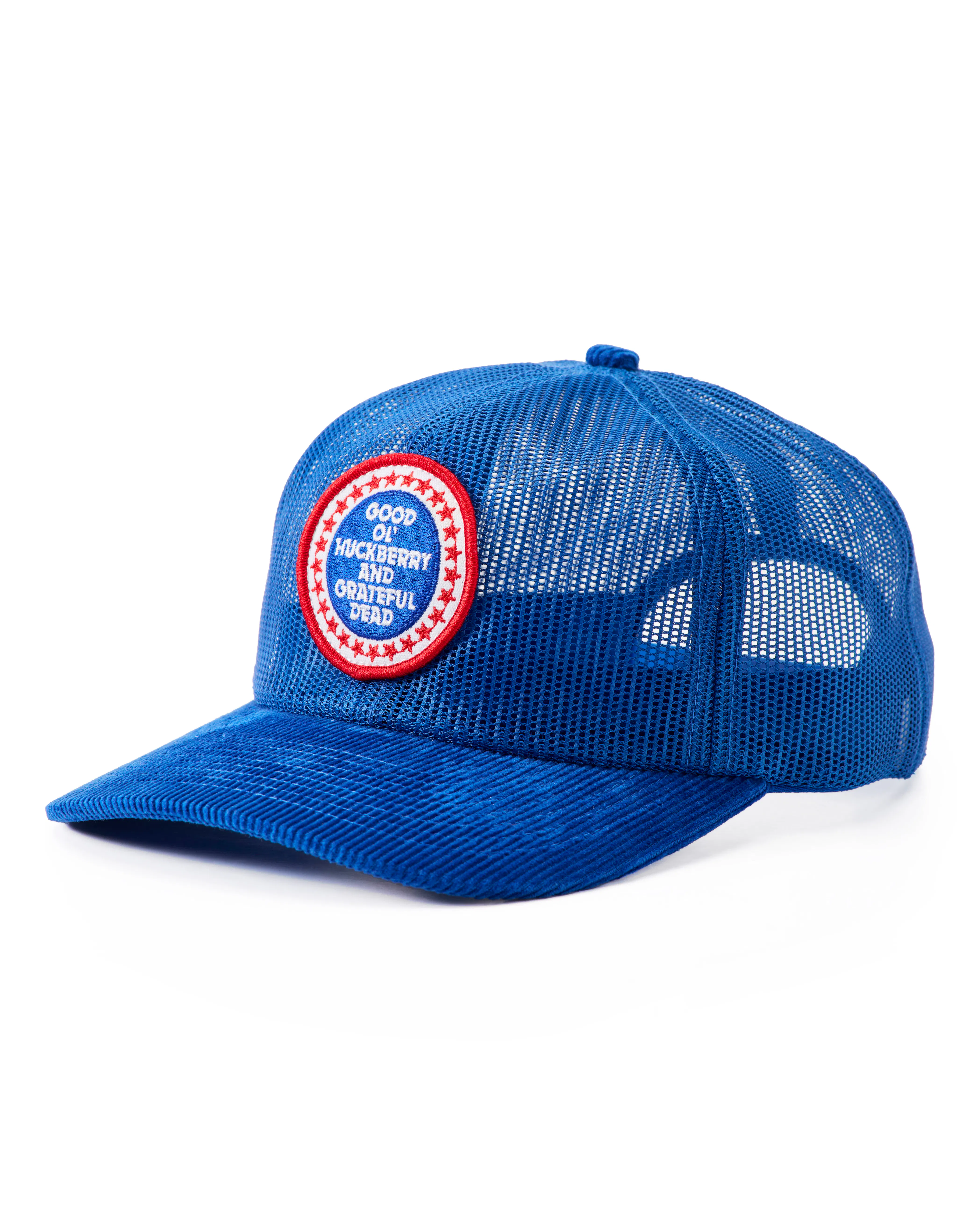 Huckberry x Grateful Dead Good Ol' Mesh Snapback Hat Blue