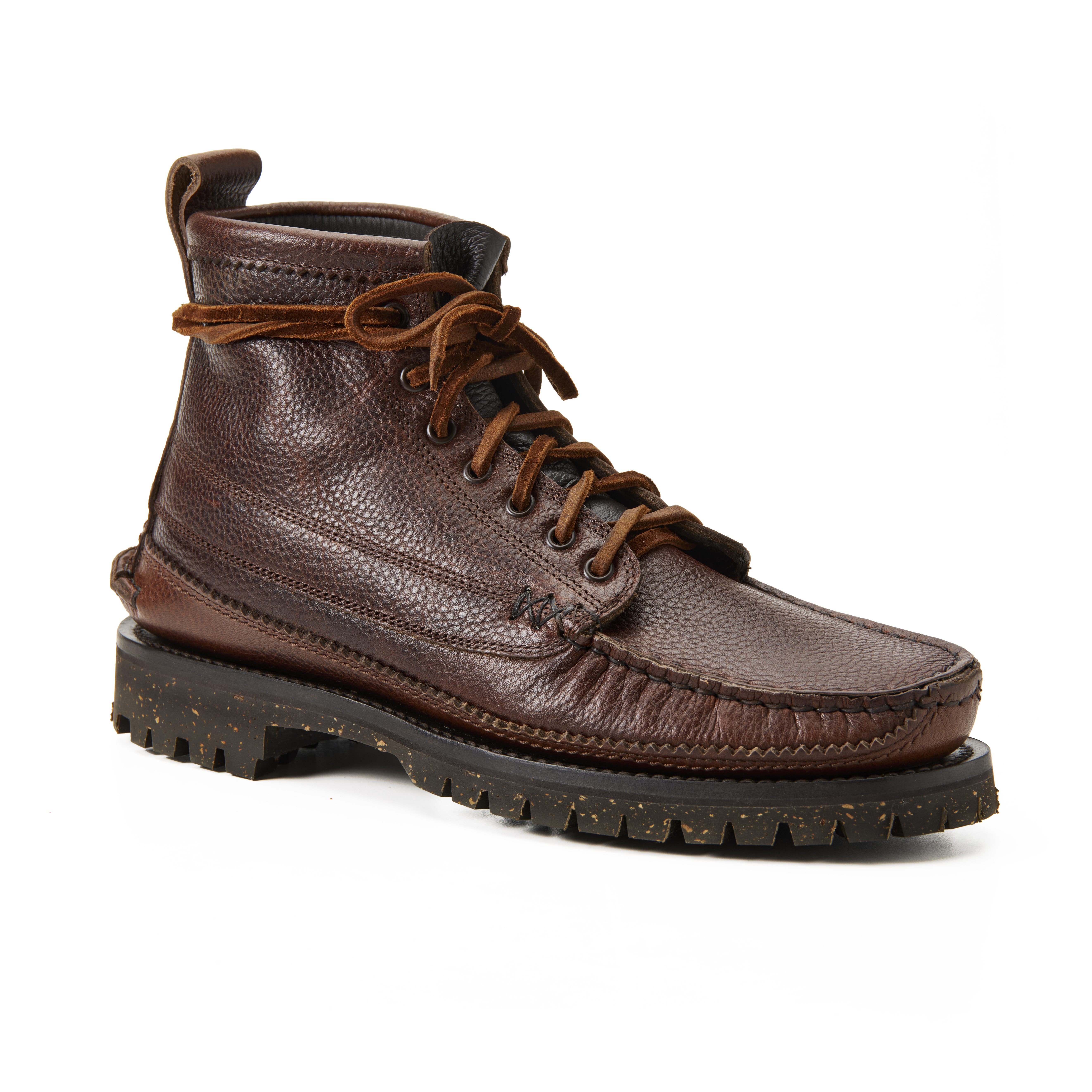 Yuketen Handsewn Angler DB Boots - Dark Brown | Work Boots | Huckberry