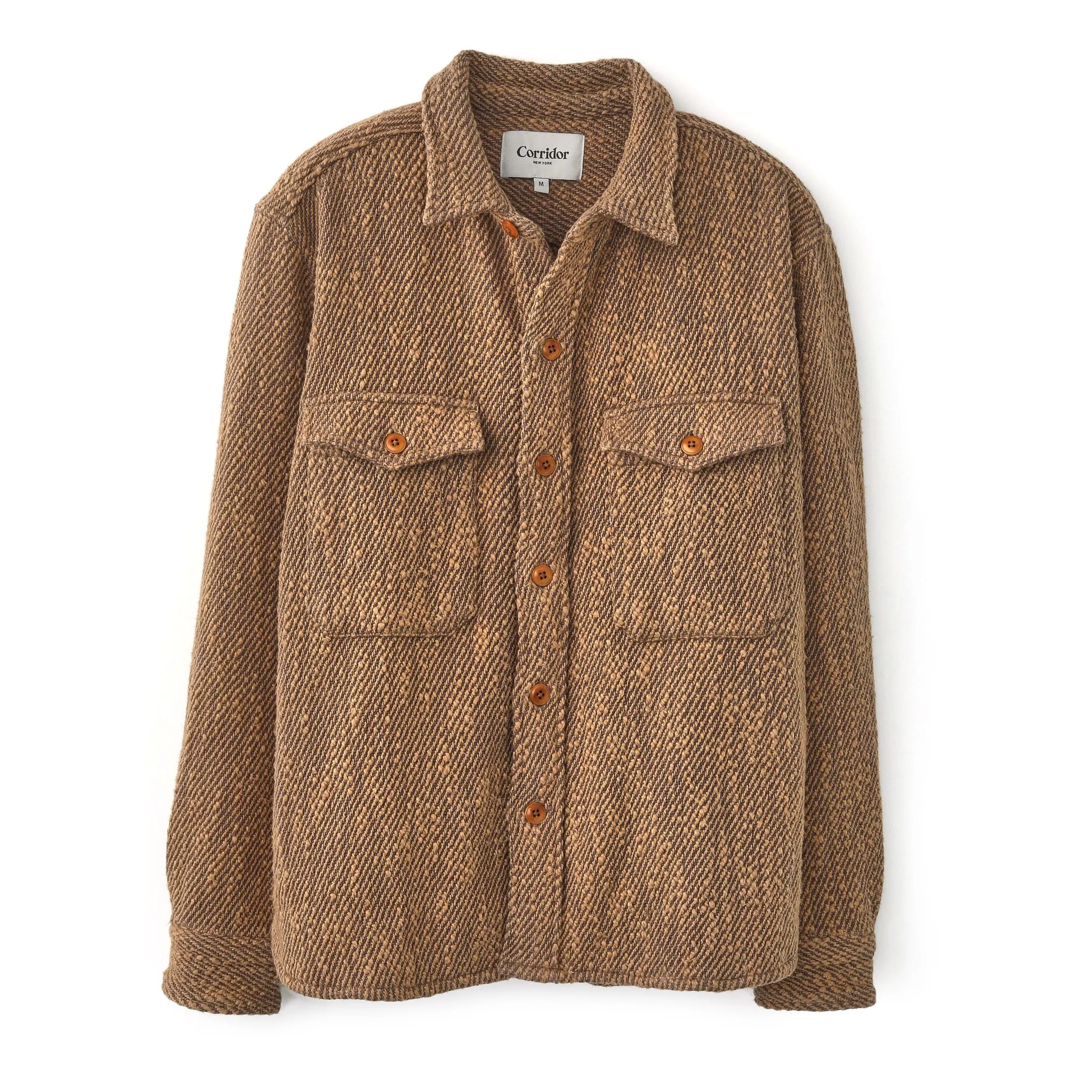 Corridor Liebes Jacket - Brown | Shirt Jackets | Huckberry
