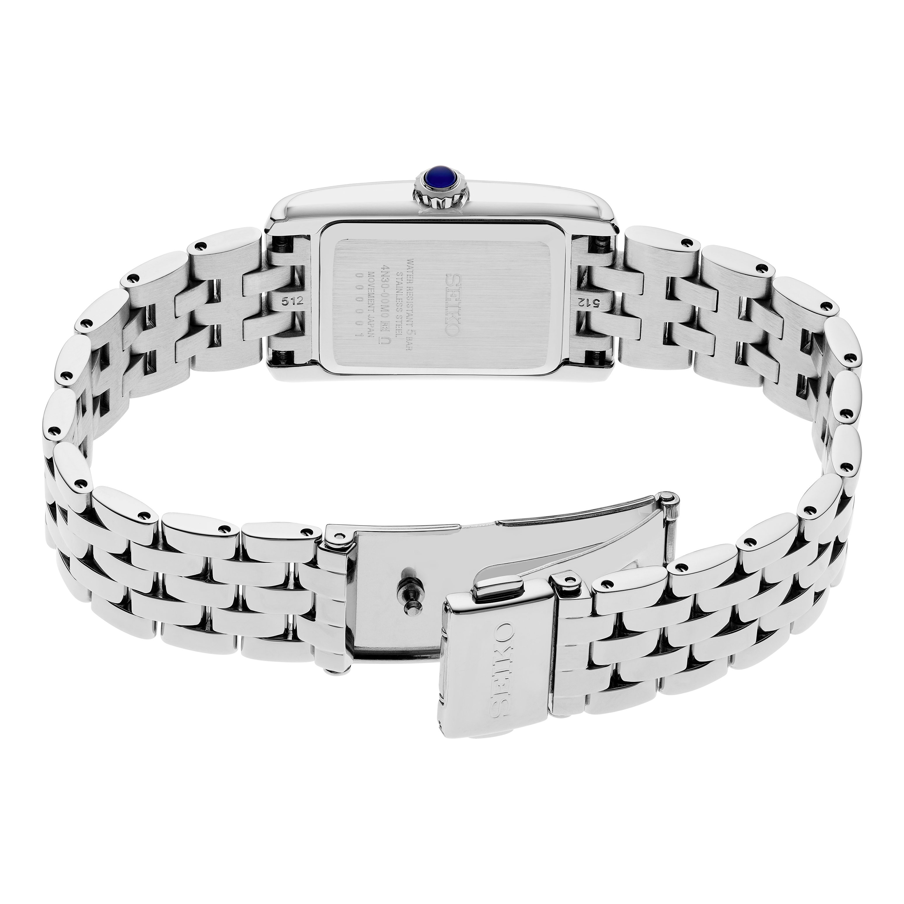 SEIKO ESSENTIALS セイコー STAINLESS LADIES WATCH Seiko Women's Tank Essentials Watch - Silver | All