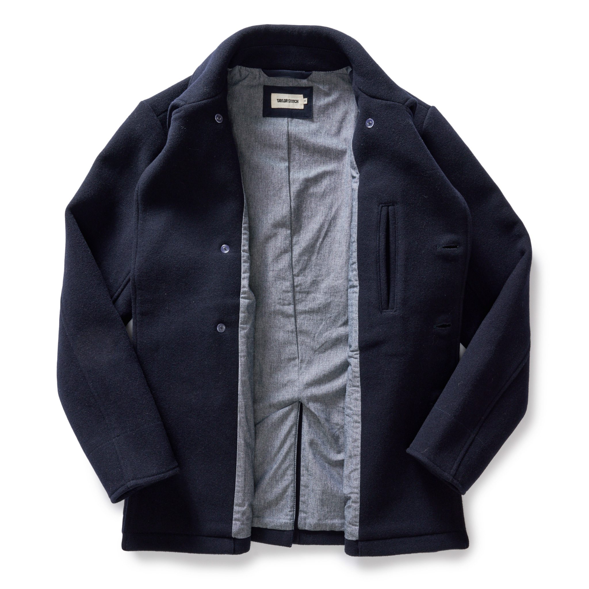 新品✨45R ツイルKNIT PEA COAT KNIT JACKET 45R 45rpm ツイルKNIT PEA JACKET