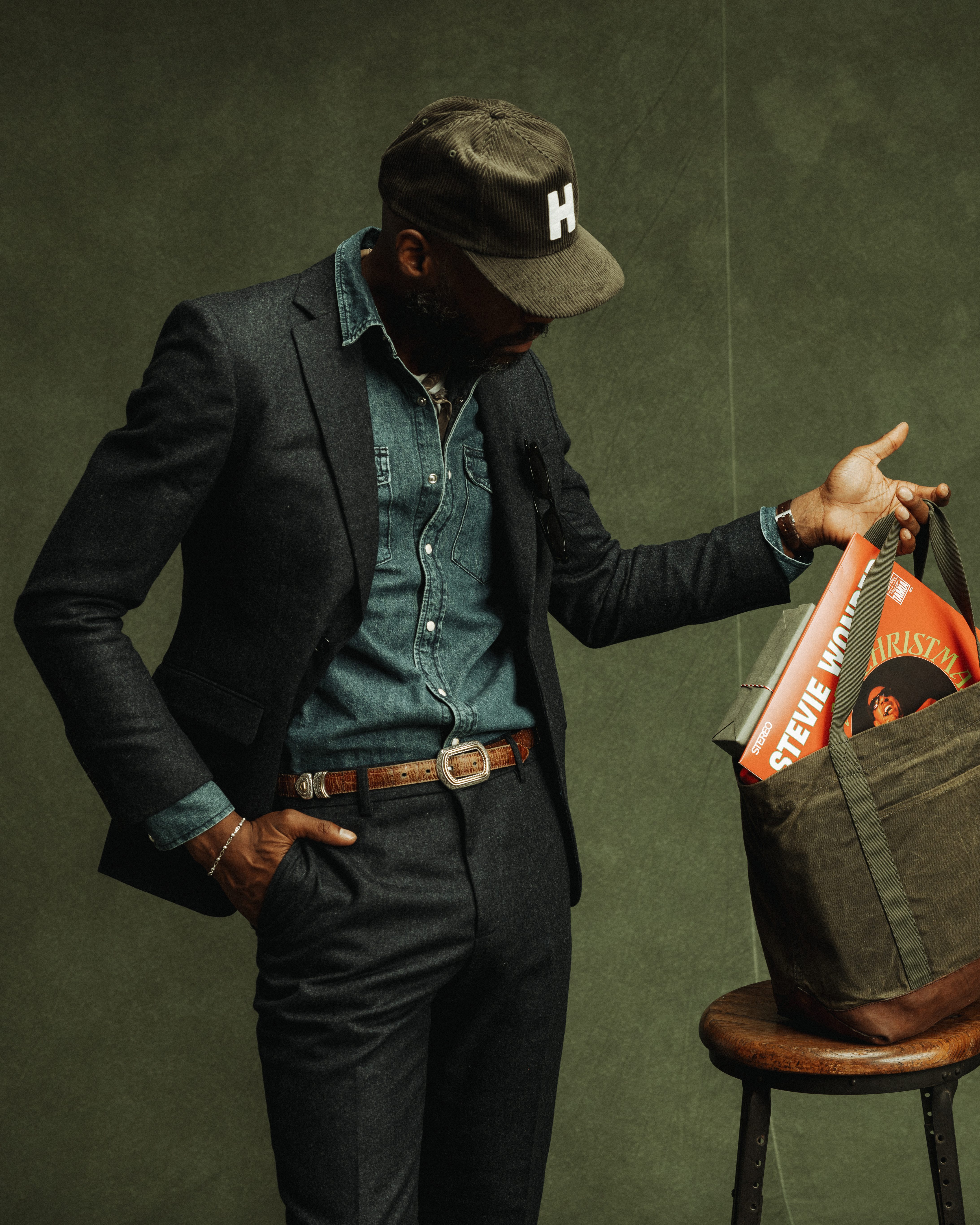 Wills Stretch Wool Blazer - Navy | Blazers | Huckberry