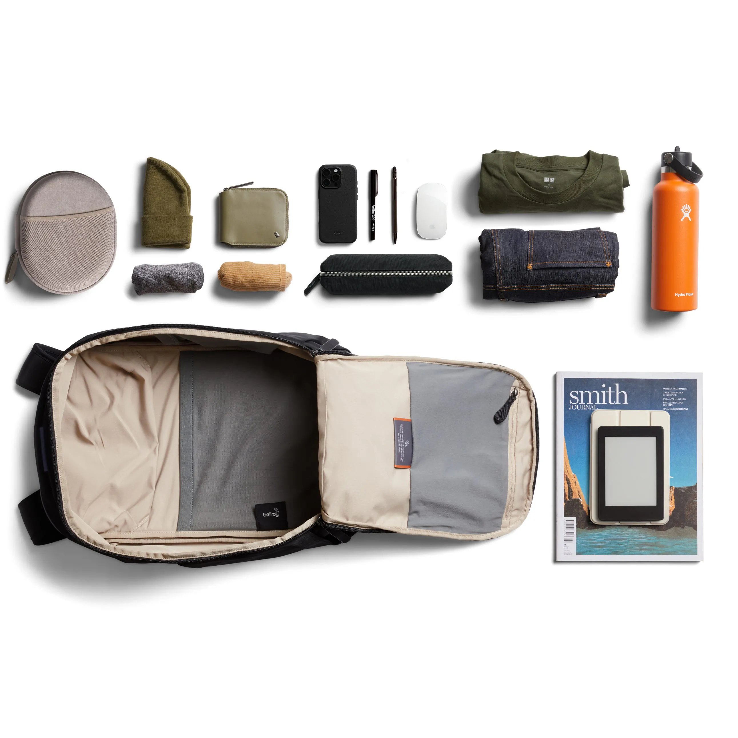 Bellroy Transit Workpack - 20L - Black | Backpacks | Huckberry