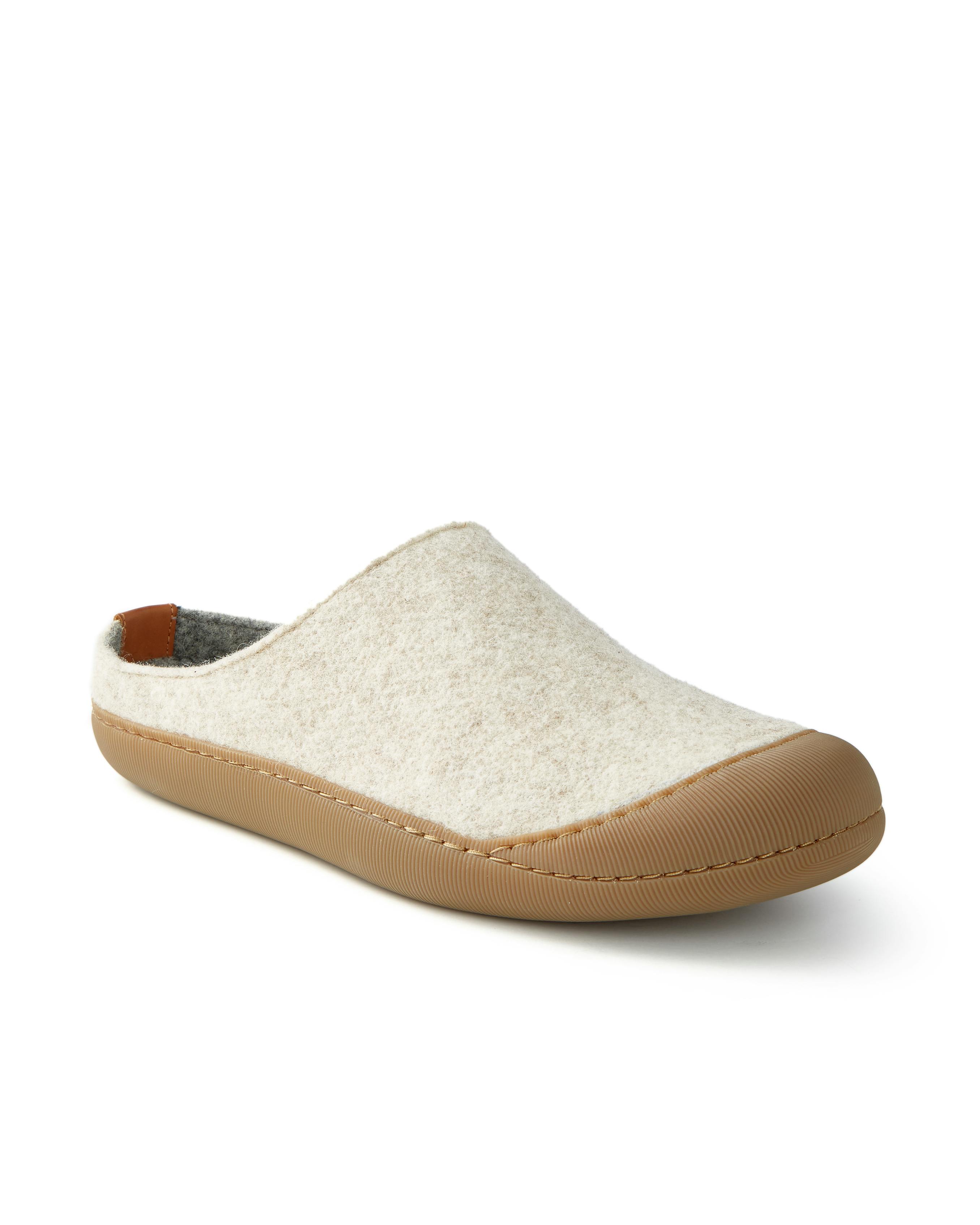 Greys Wool Outdoor Mule Slipper Oat/Gum Slippers Huckberry