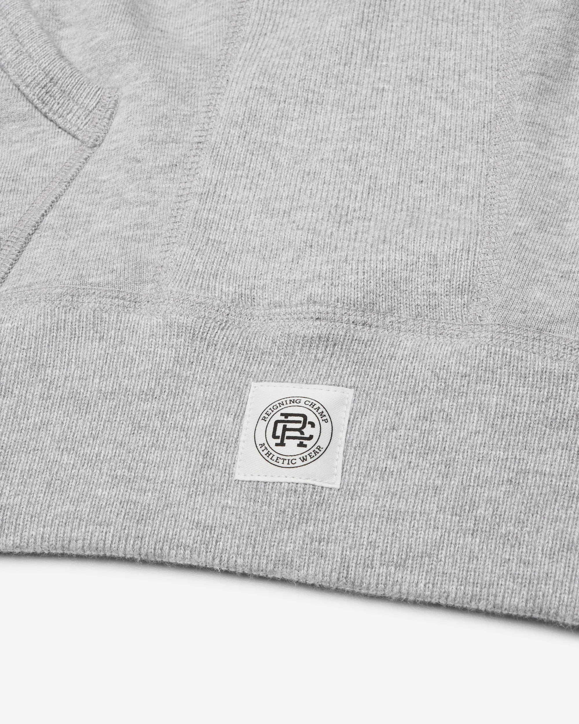 Reigning Champ Midweight Terry Standard Hoodie - Heather Grey 
